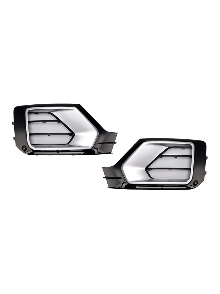 2016-2020 Audi Q2 2PCS Front Bumper Grille Fog Lamp Grille 81A807681G 81A807682G