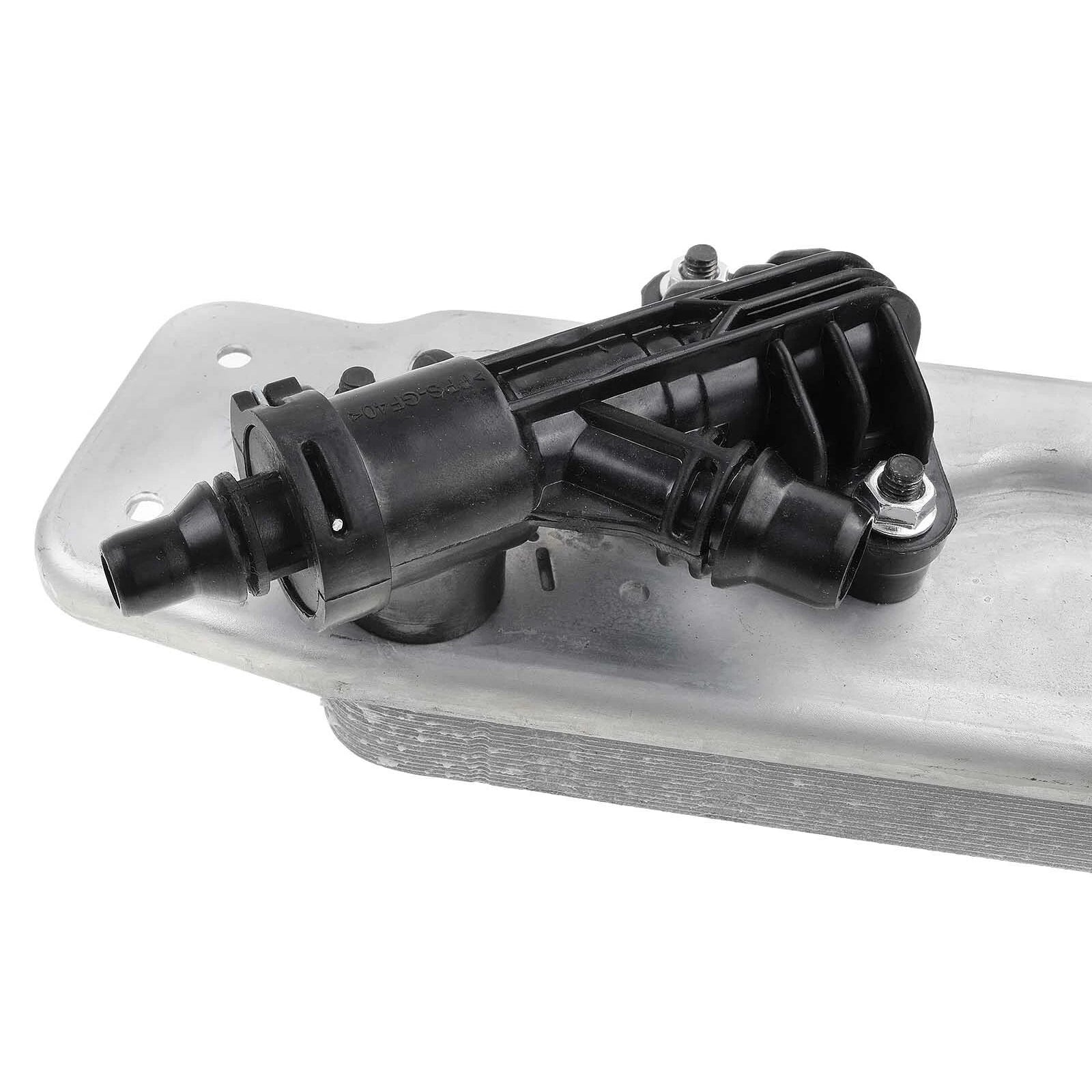 2010-2015 For BMW 750i xDrive F01 V8 4.4L Automatic Trans.From 10/10 Transmission Oil Cooler Heat Exchanger w/ Thermostat 17217572540