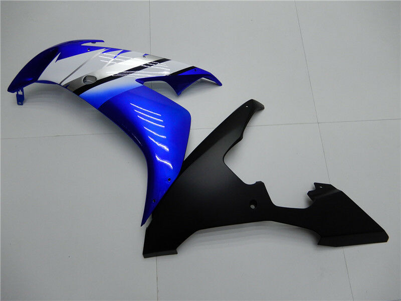 Injection ABS Plastic Fairing Fit for Yamaha 2004-2006 YZF R1 Blue Black Generic