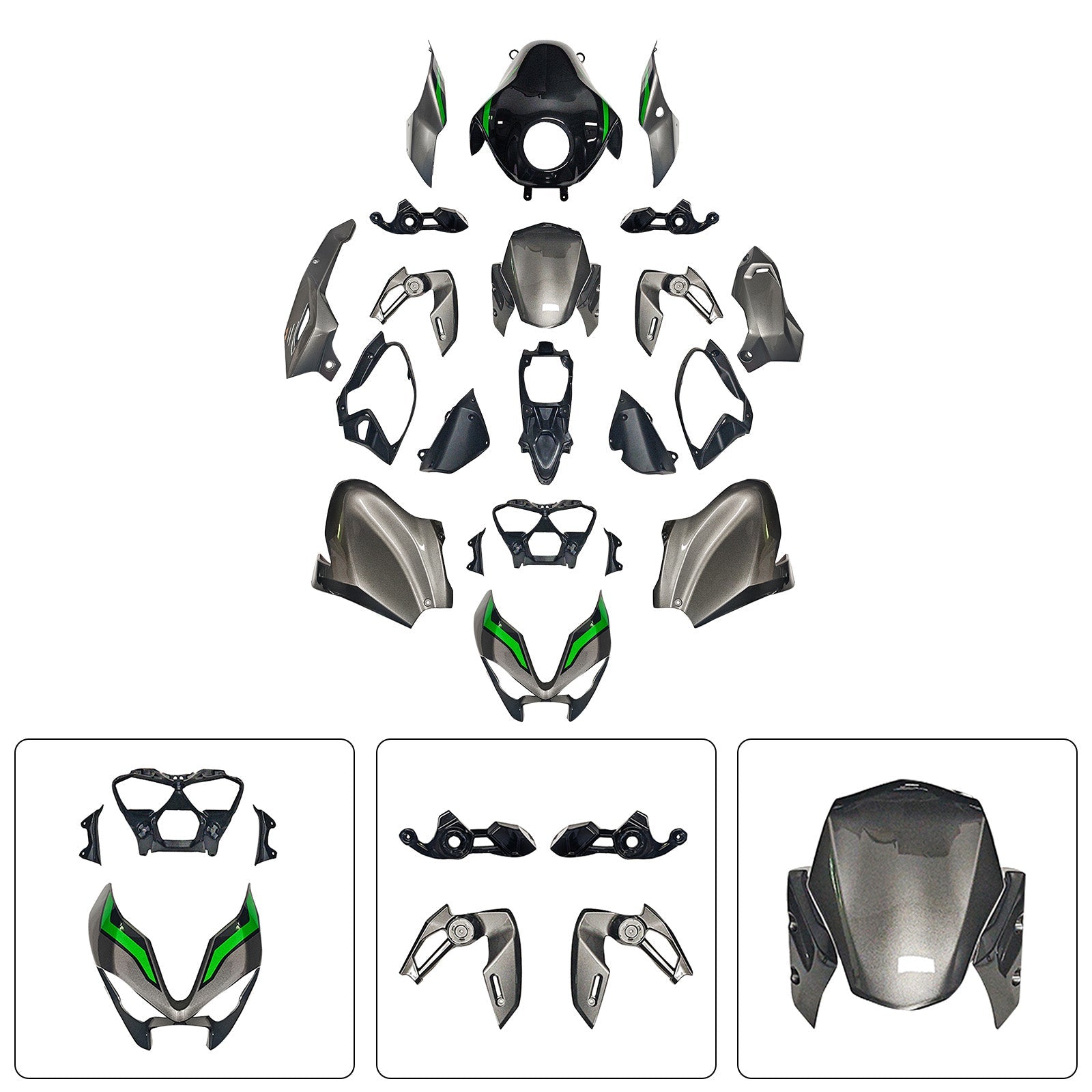 Injection Bodywork Fairing Kit for Kawasaki Z900 2025-2026