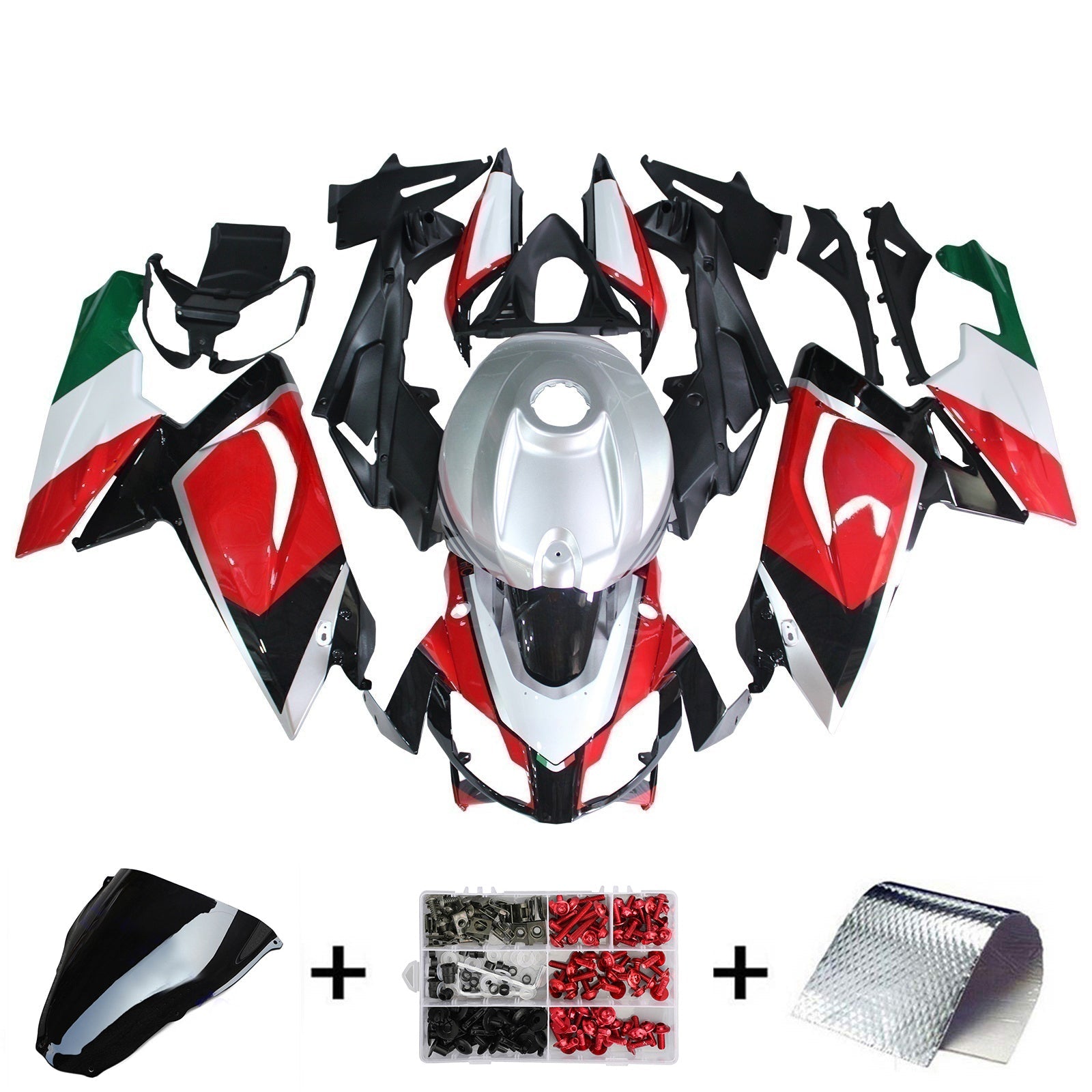Injection Fairing Kit Bodywork Plastic ABS fit For Aprilia RS125 2006-2011