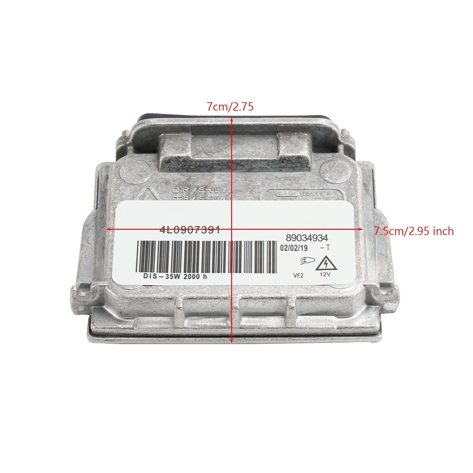 2008-2013 VW Scirocco Xenon Headlight Headlamp Ballast 6G Control Module 89034934 043731 89032335