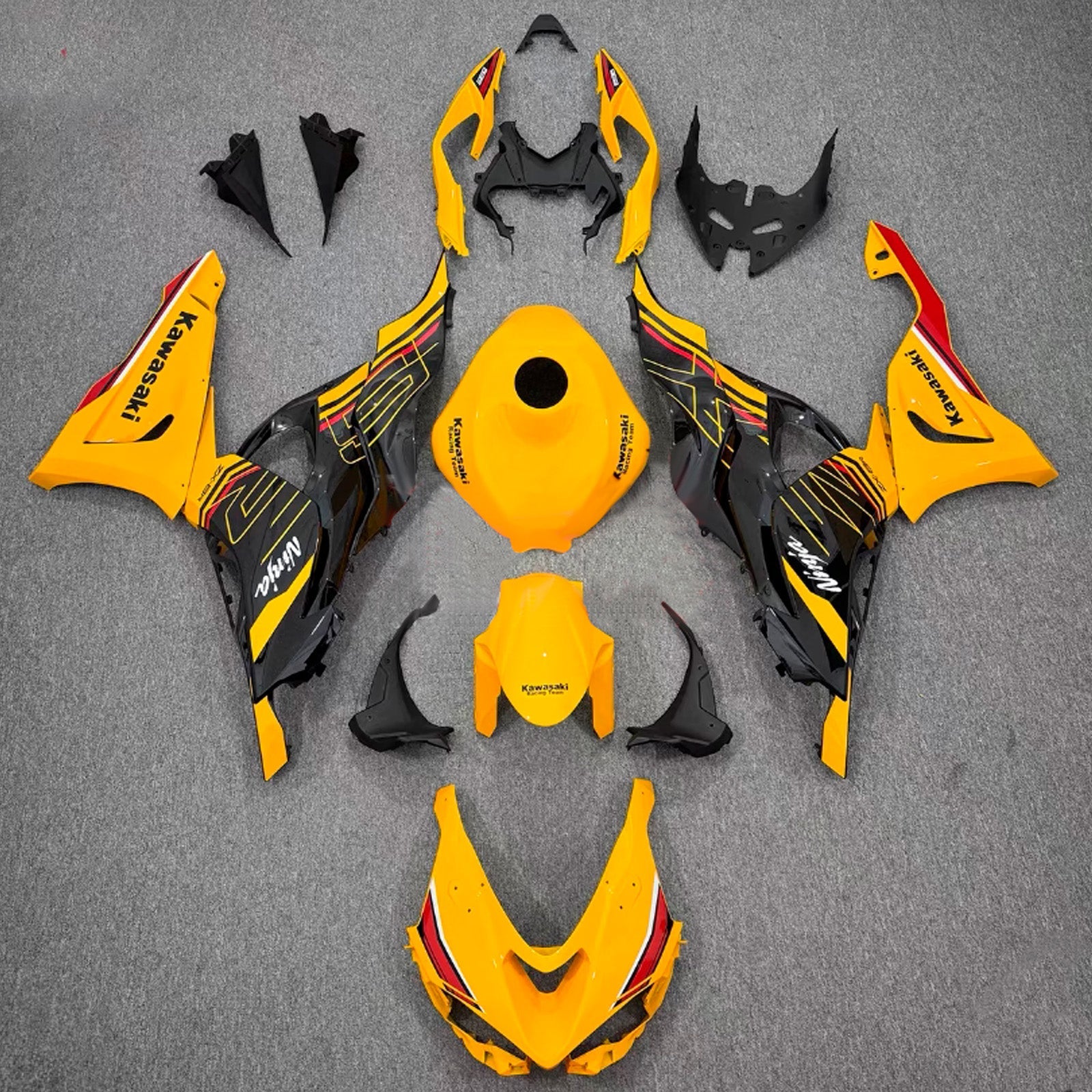 Injection Fairing Kit Bodywork Plastic ABS fit For Kawasaki ZX-6R 2024-2025