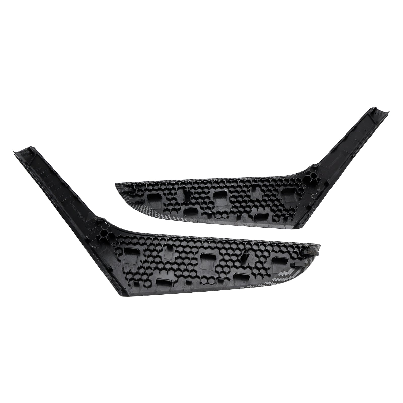 2pcs Left & Right Inner Door Handle Trim Cover For VW Golf 6 MK6 2009-2013