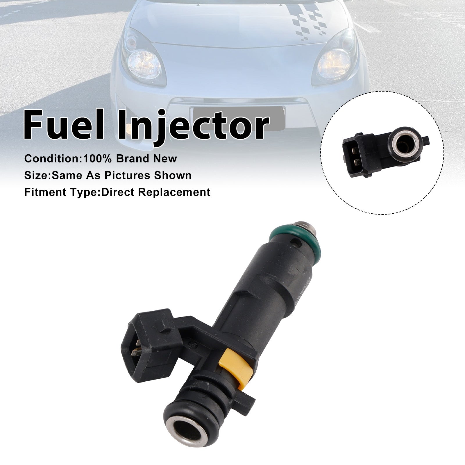 1Pcs Fuel Injector For Renault Twingo II 1.2 8V D7F 2007-2014 H8200552714