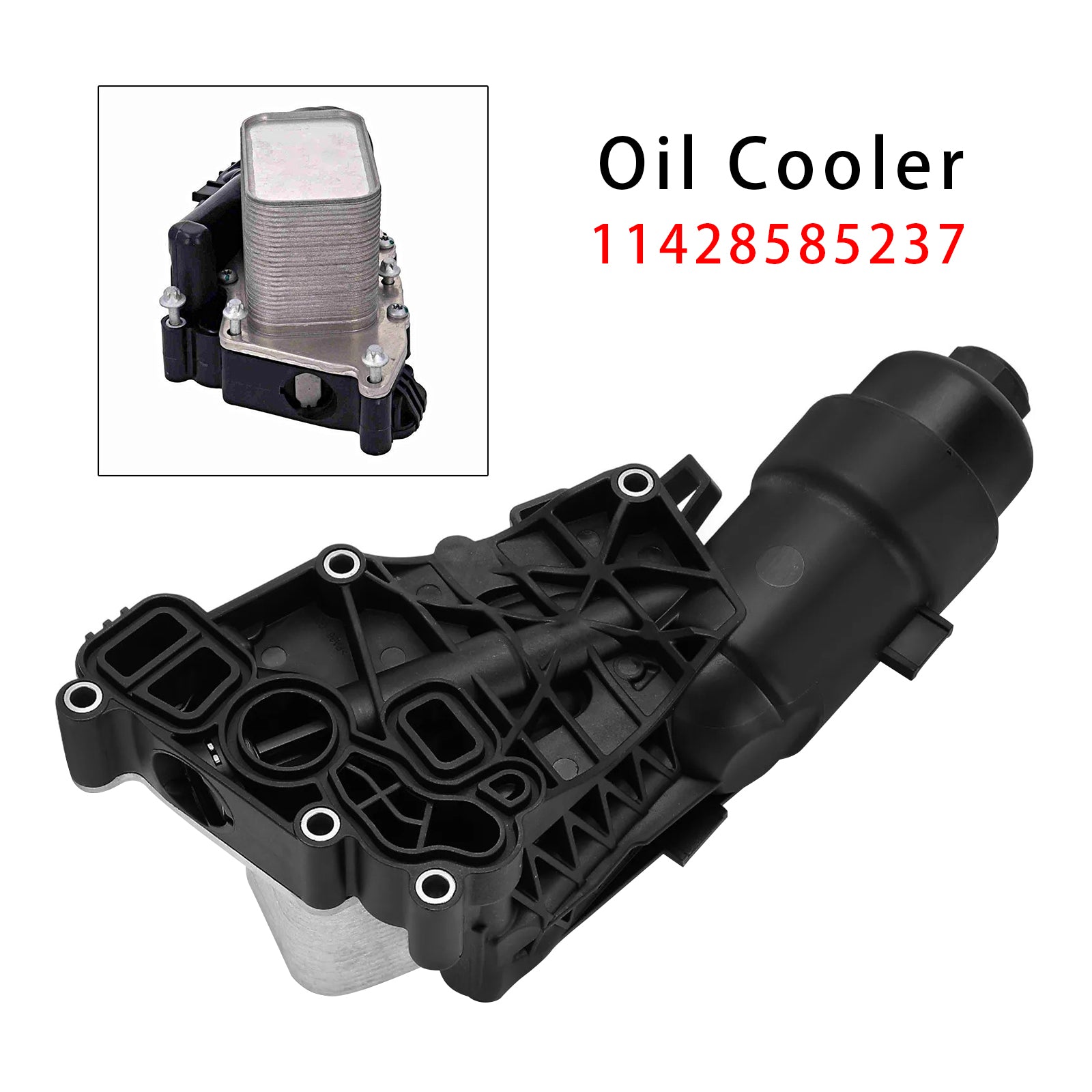2013-2024 Mini Mini F55 Cooper S 2.0 Hatch Oil Filter Housing 11428585237 11428513948