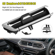 Right A/C Air Vent Repair Kit 64119458543 for BMW X5 G05 X7 G07 19-21 X6 G06 20-21