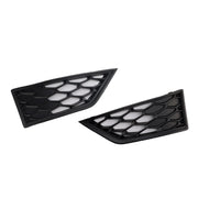 2012-2017 Seat Leon Cupra 5F Black Front Honeycomb Fog Light Grille Cover