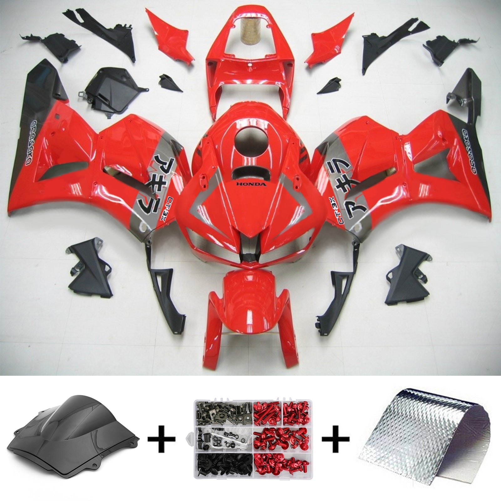 2013-2023 Honda CBR600RR F5 Injection Fairing Kit Bodywork Plastic ABS #101