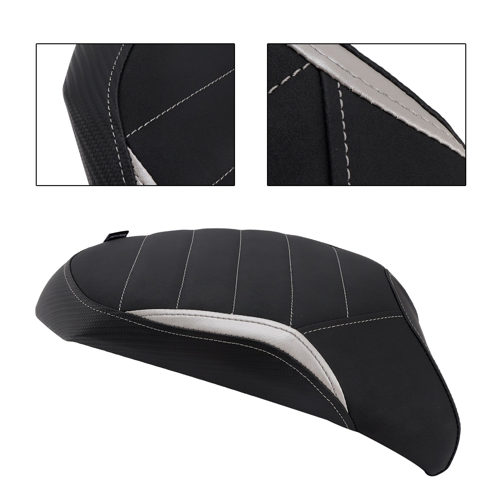 2022-2025 For Kawasaki Ninja H2 Sx Green2 Rear Seat Passenger Cushion Flat Pu Fit Green2