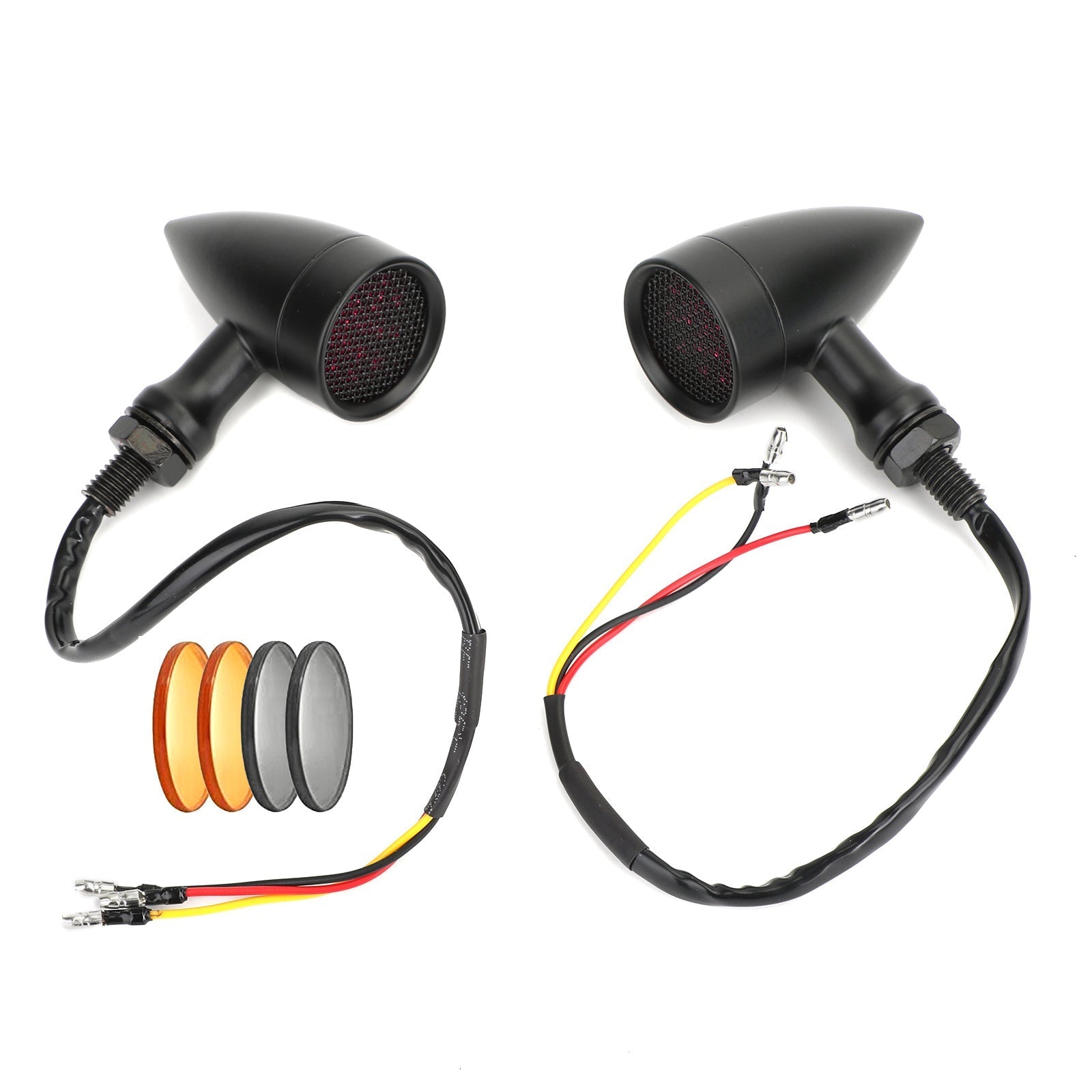 M10 Universal Motorcycle LED Turn Signal Light Indicators Blinker Lamp Generic