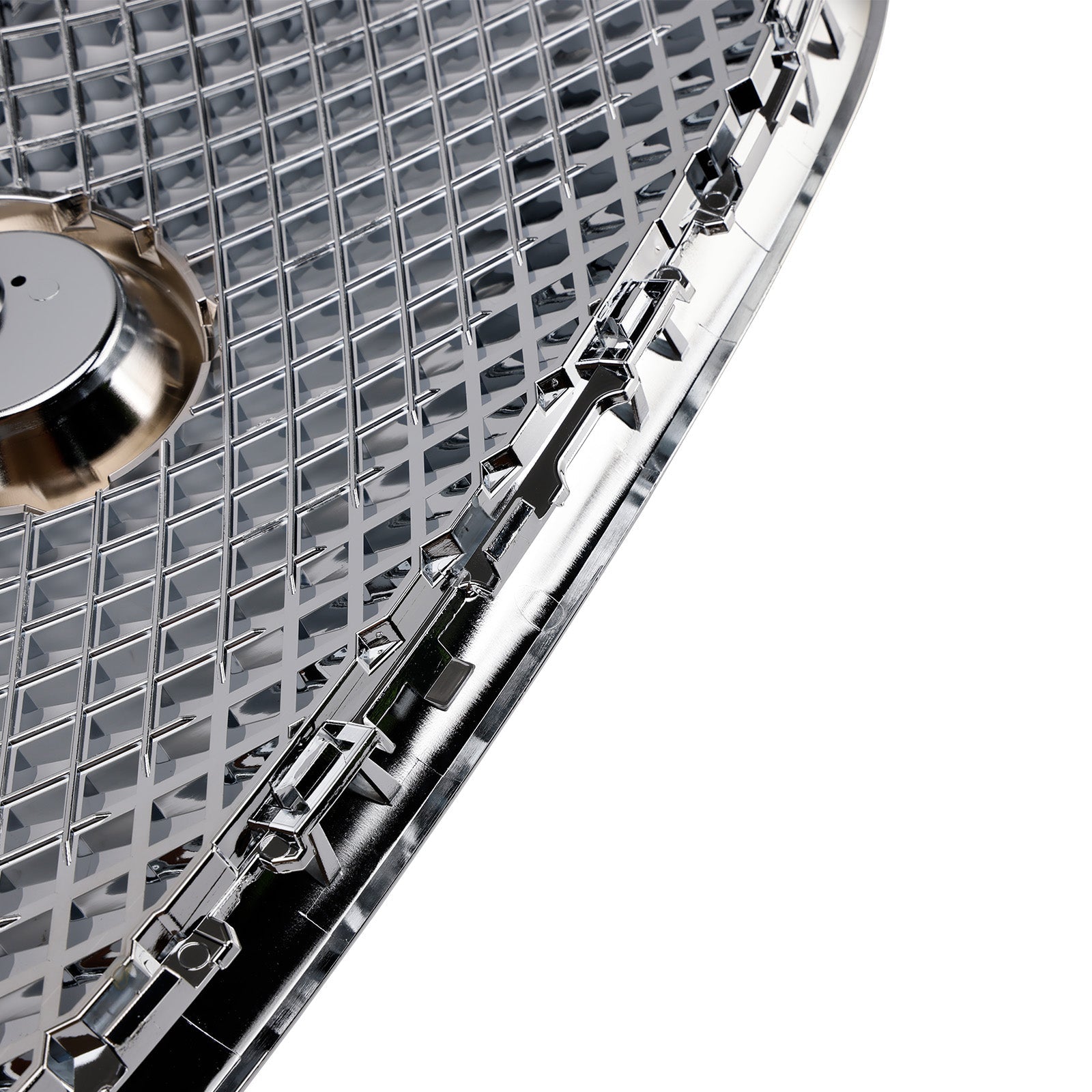 2008-2011 Jaguar XF XF-R Style Front Bumper Grill Grille Chrome