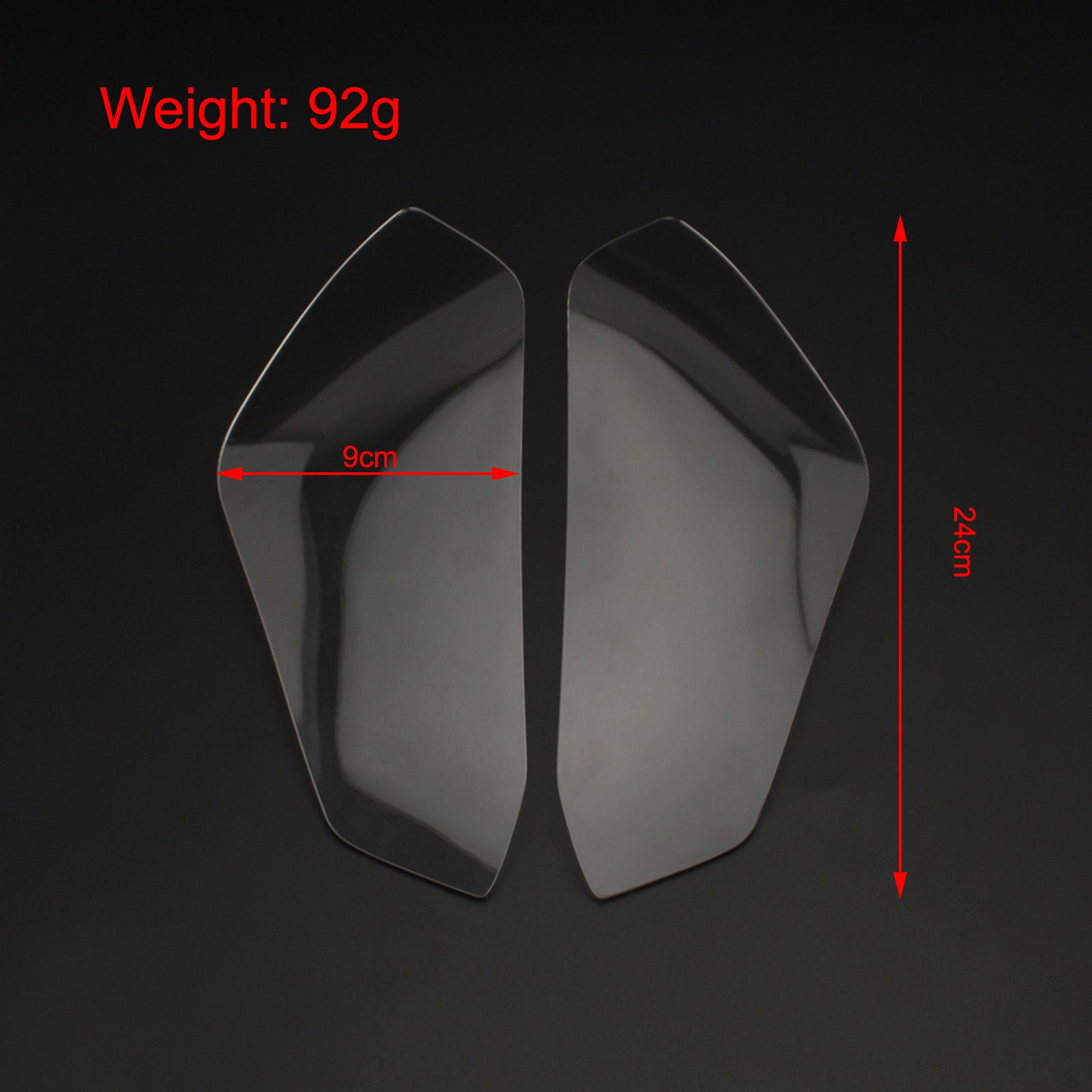 2017-2020 Honda Cbr1000Rr Front Headlight Lens Protection Cover Smoke Generic