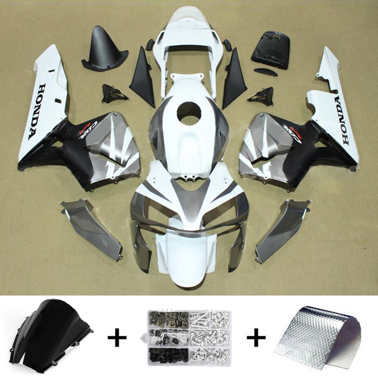 2003-2004 Honda CBR600RR F5 Fairing Kit Bodywork Plastic ABS