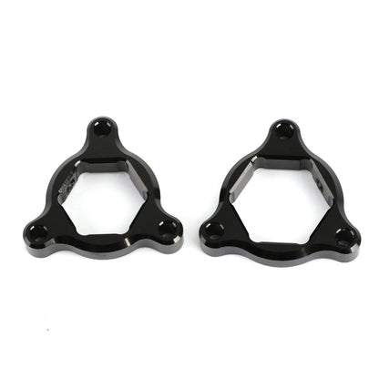 07-12 Kawasaki Z1000 07-08 Ninja ZX6R Fork Pre Adjusters Black 19MM