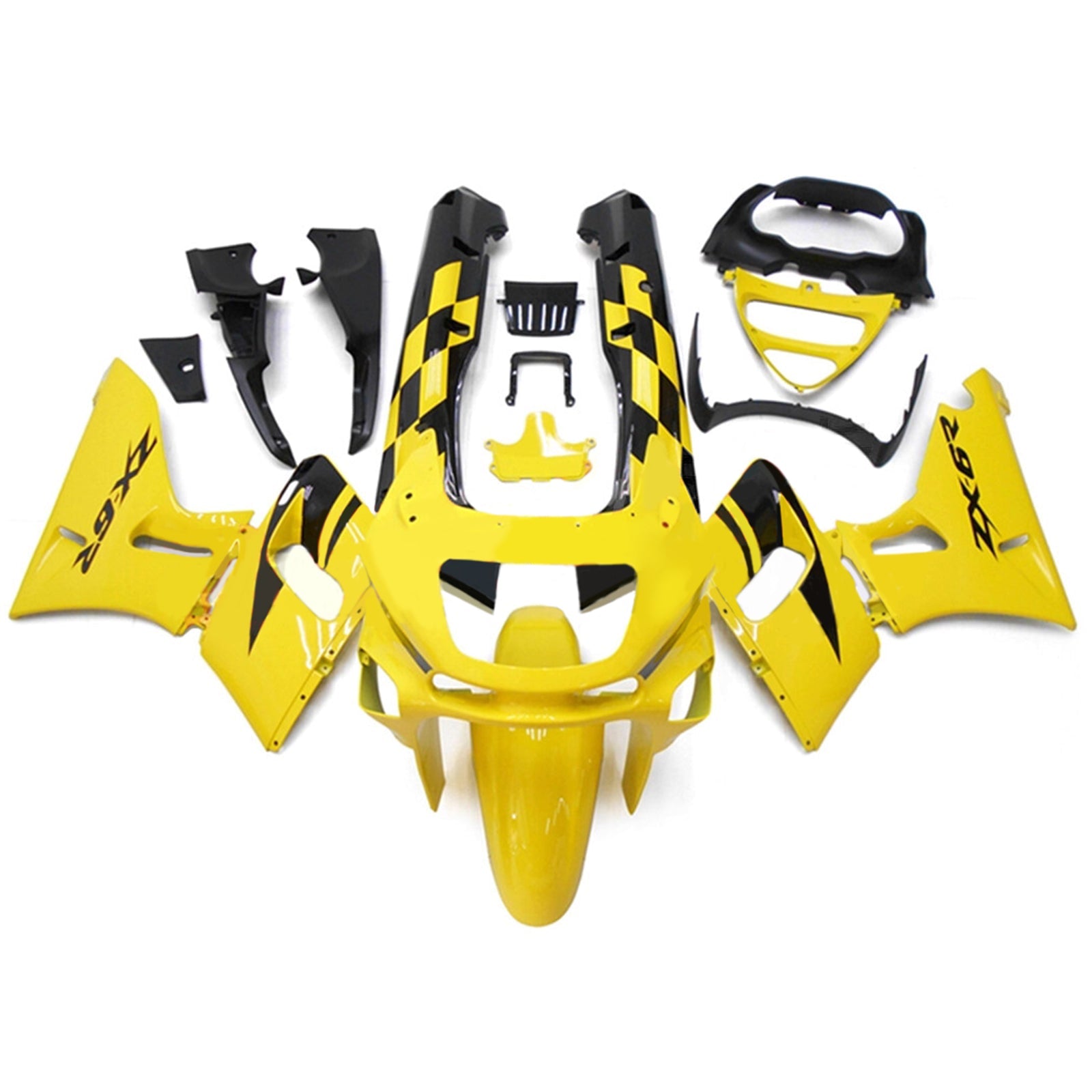 Injection Fairing Kit Bodywork Plastic ABS fit For Kawasaki ZZR400 1993-2007 ZZR600 1998-2003