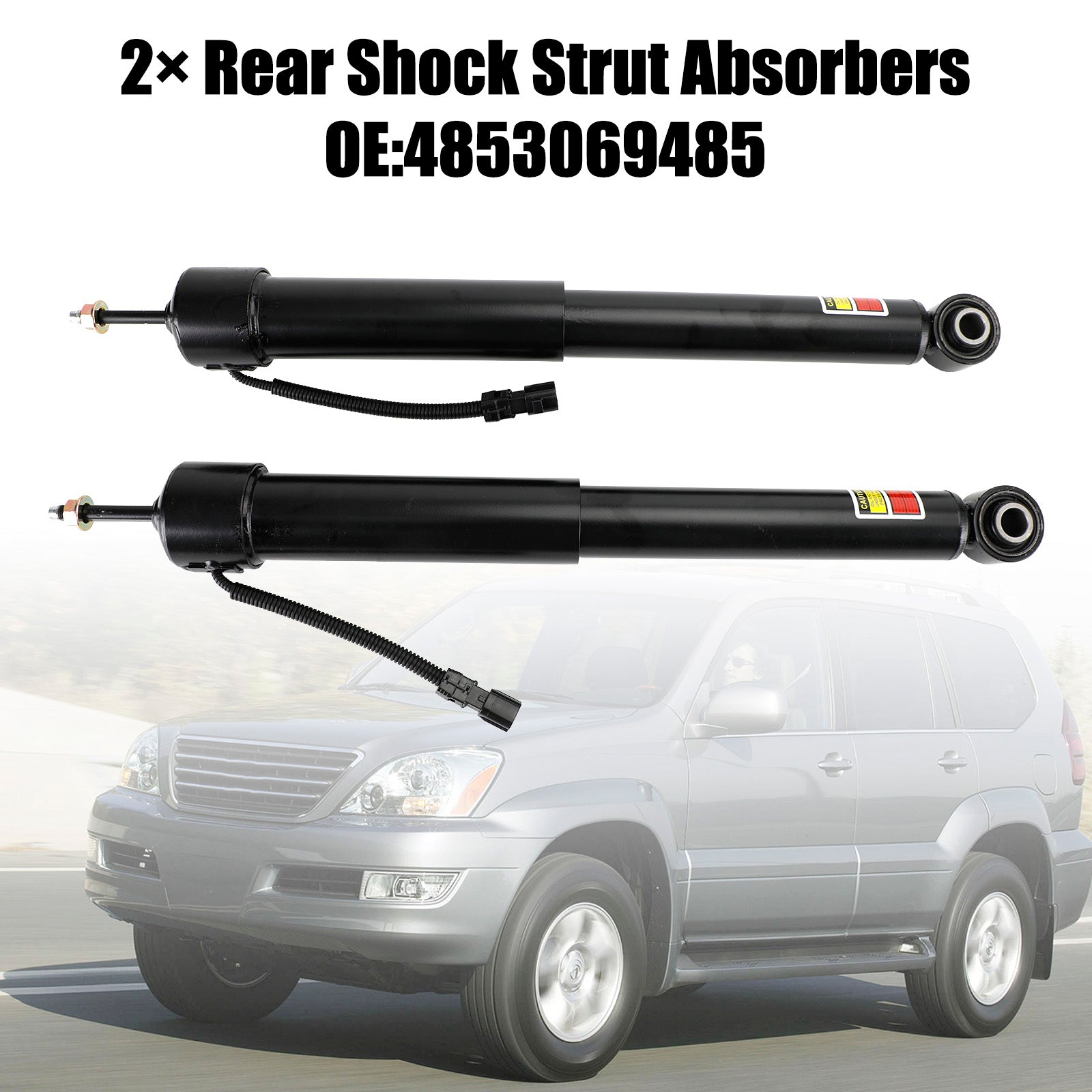 Toyota Lexus GX470 4.7L 2003-2009 4853069485 2? Rear Shock Strut Absorbers