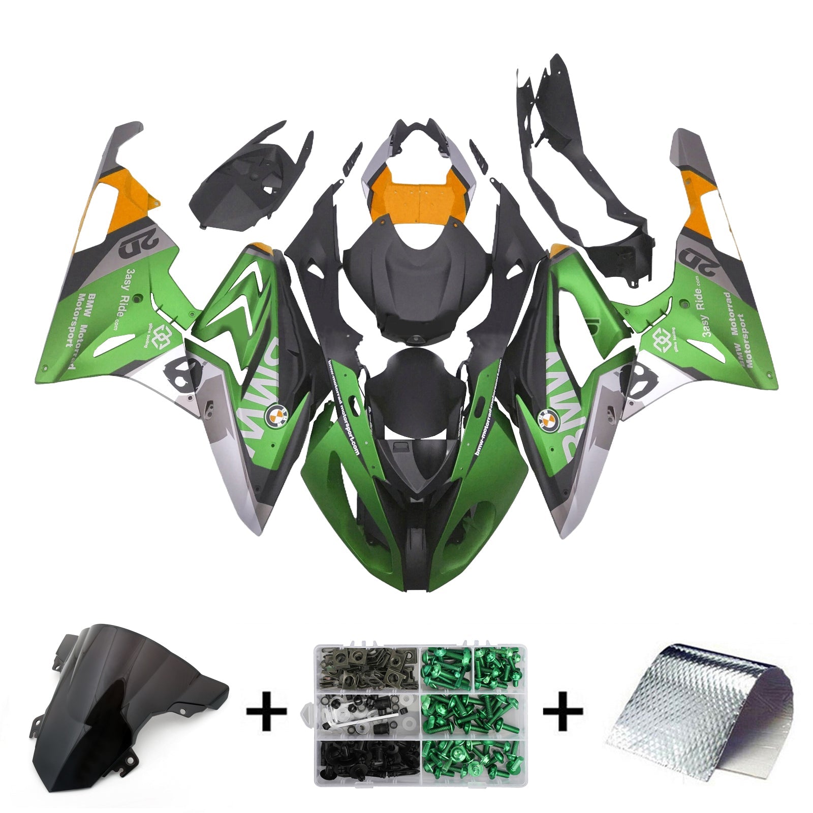 2017-2018 BMW S1000RR Injection Fairing Kit Bodywork Plastic ABS