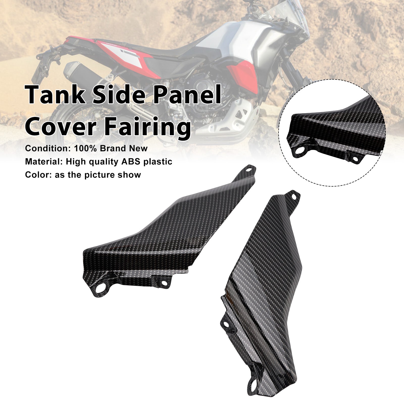 Tank Side Cover Panel Fairing Cowl For Yamaha Tenere 700 2025-2026