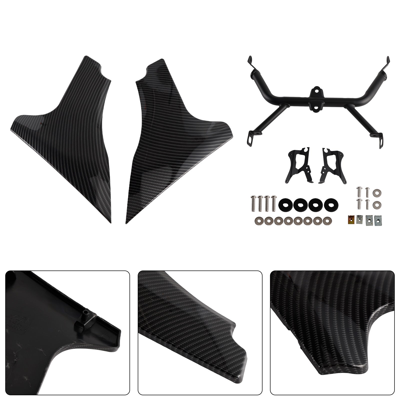2024 -later Harley CVO Road Glide Upgrade Side Panel Brackets Support Spoiler