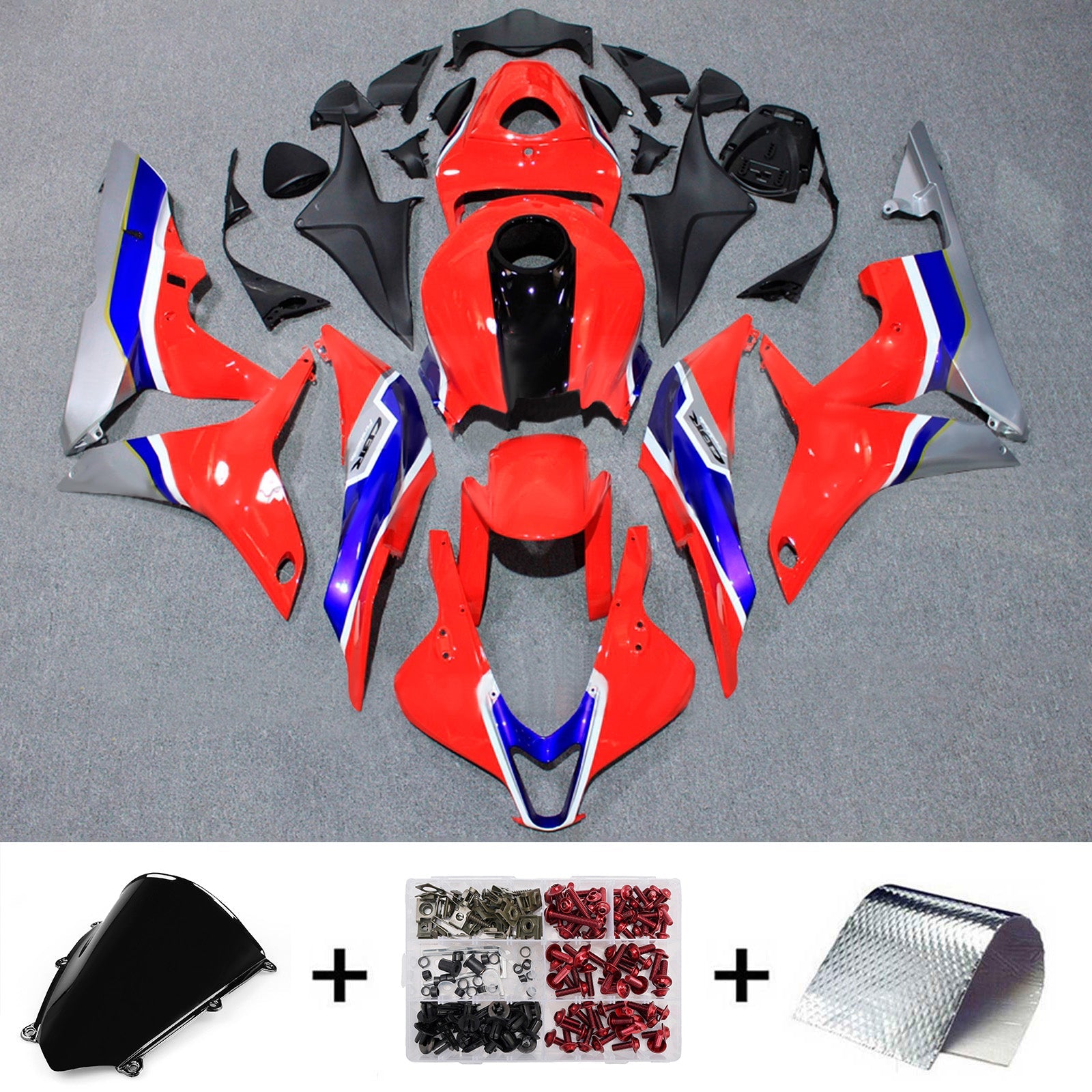 Injection Fairing Kit Bodywork Plastic ABS For Honda CBR600RR 2007-2008 F5