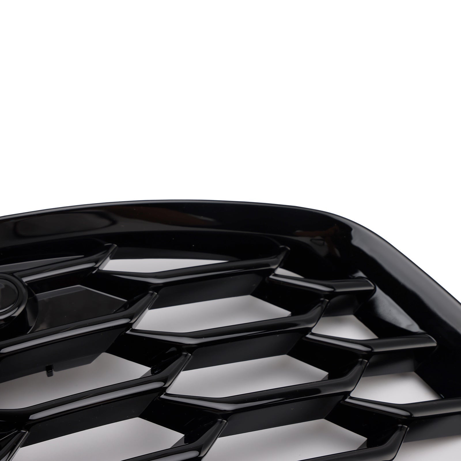 2021-2023 Audi A3 S-line Black Front Honeycomb Fog Light Grill Cover