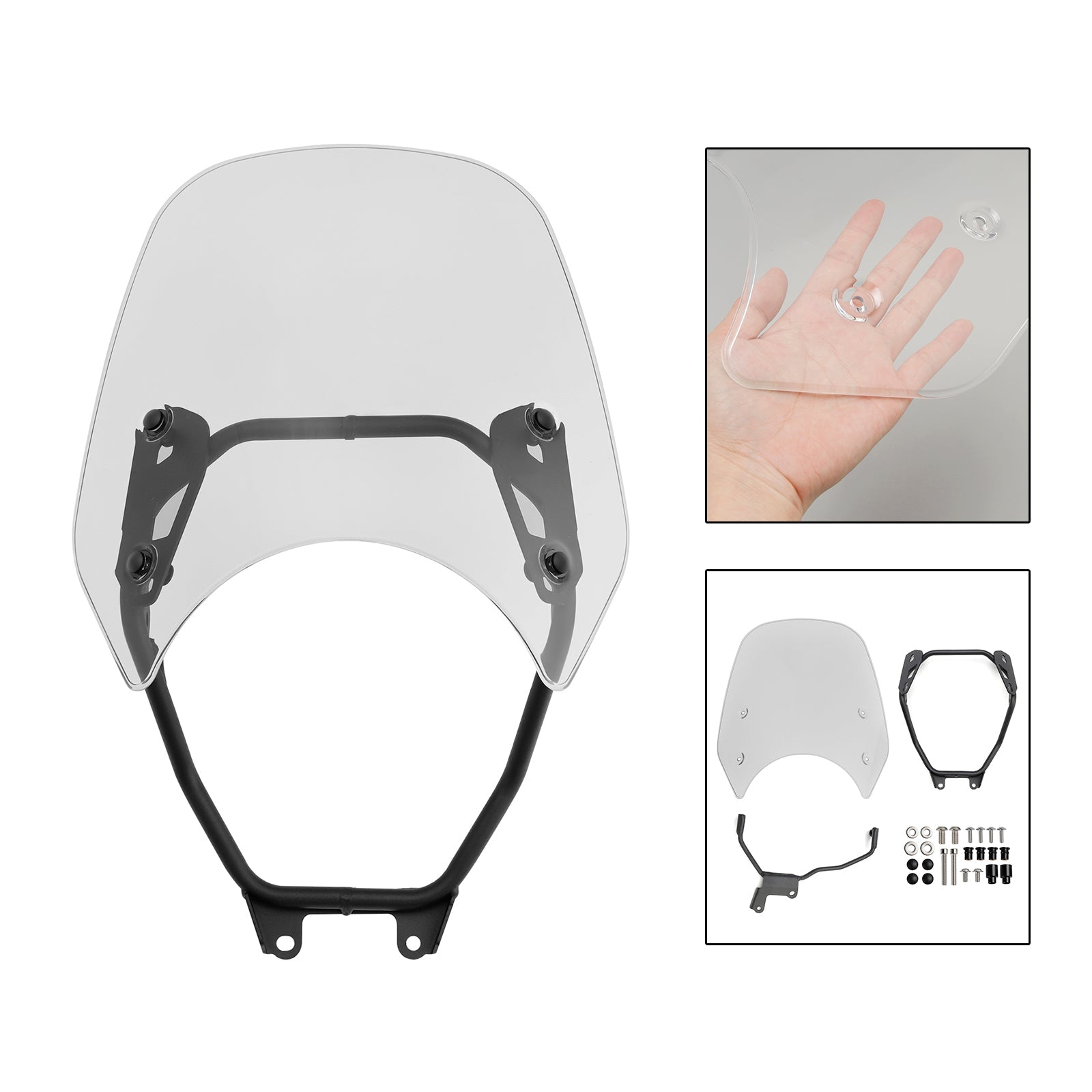 2023-2024 HONDA GB350 GB350S ABS Motorcycle Windshield WindScreen