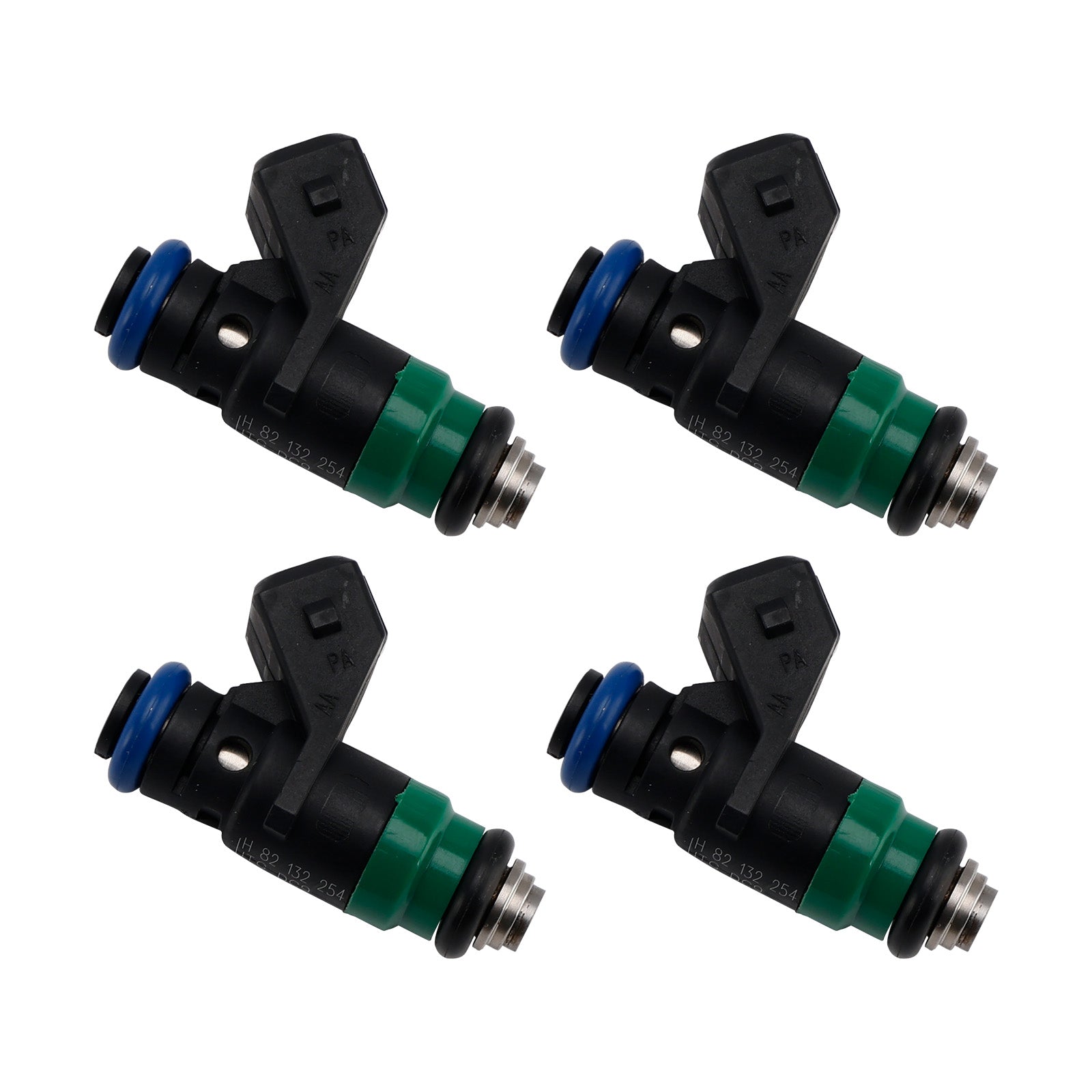 4Pcs Fuel Injector For Dacia Renault Clio II 1.4 16V 1.6 16V H82132254