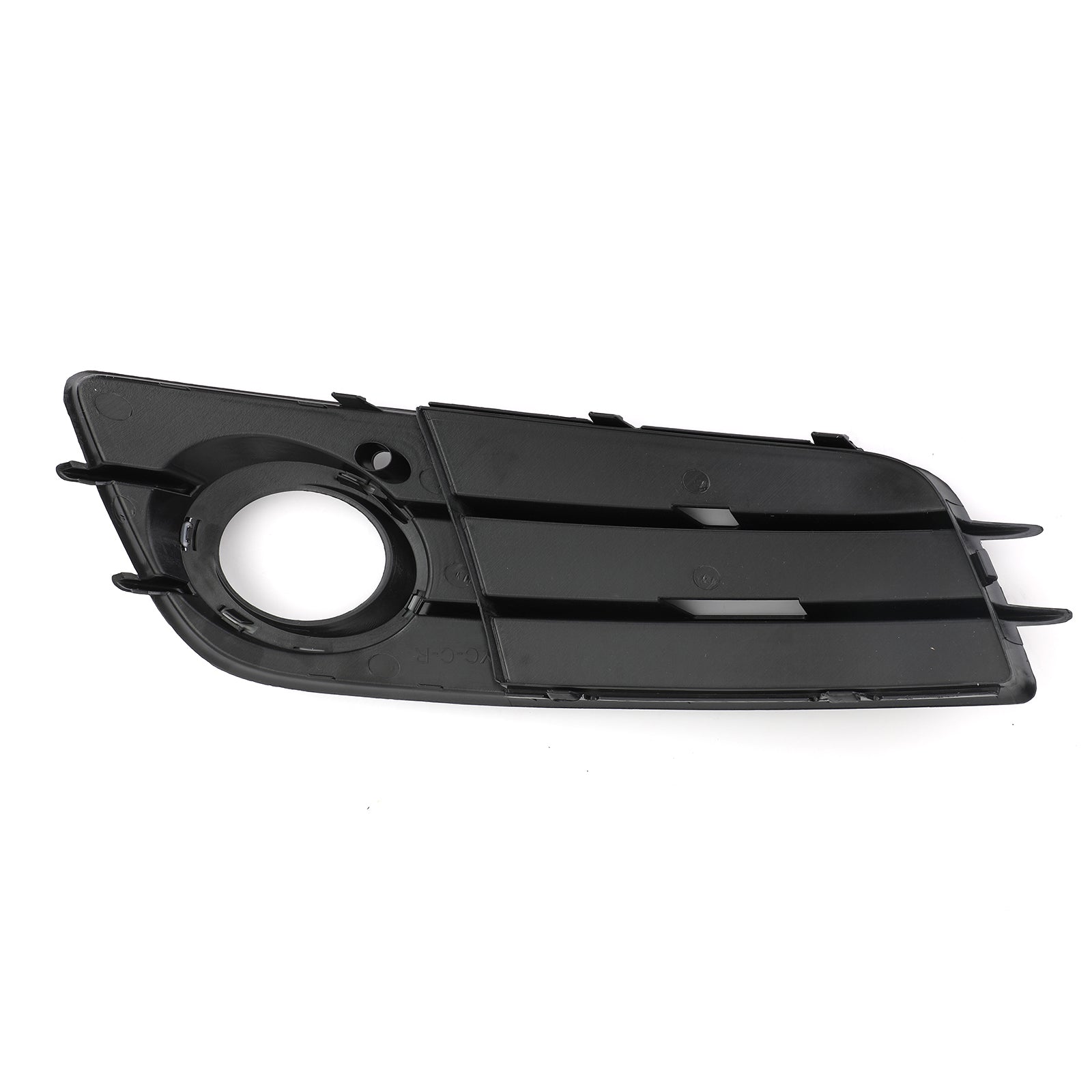 2008-2012 Audi S4 Front Bumper Black Fog Light Grille Cover