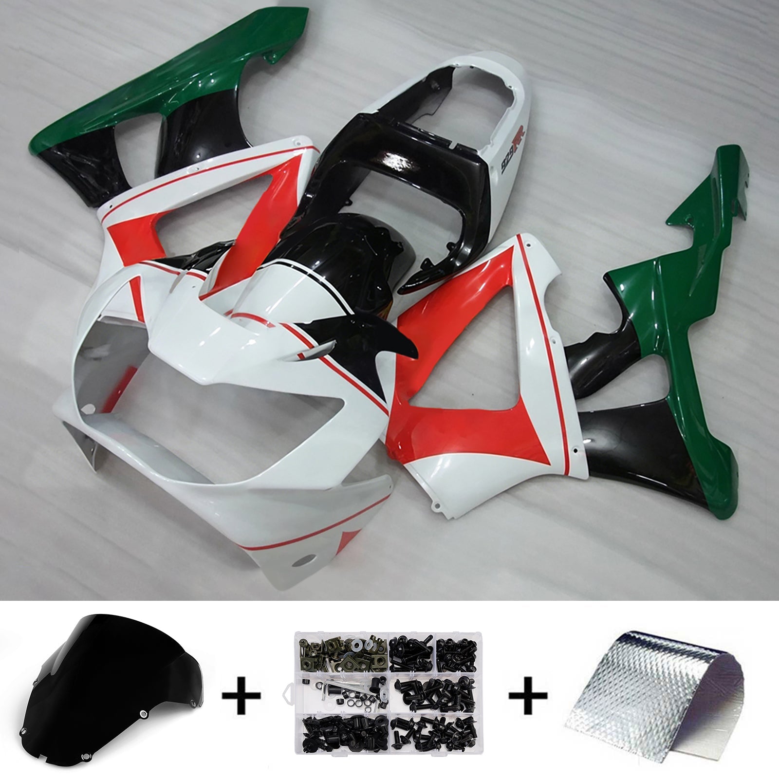 Injection Fairing Kit Bodywork Plastic ABS For Honda CBR929RR 2000-2001