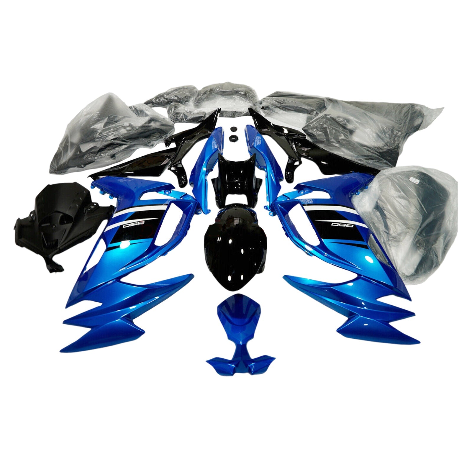 2020-2024 Kawasaki ER-6F Ninja650 Injection Fairing Kit Bodywork ABS #101