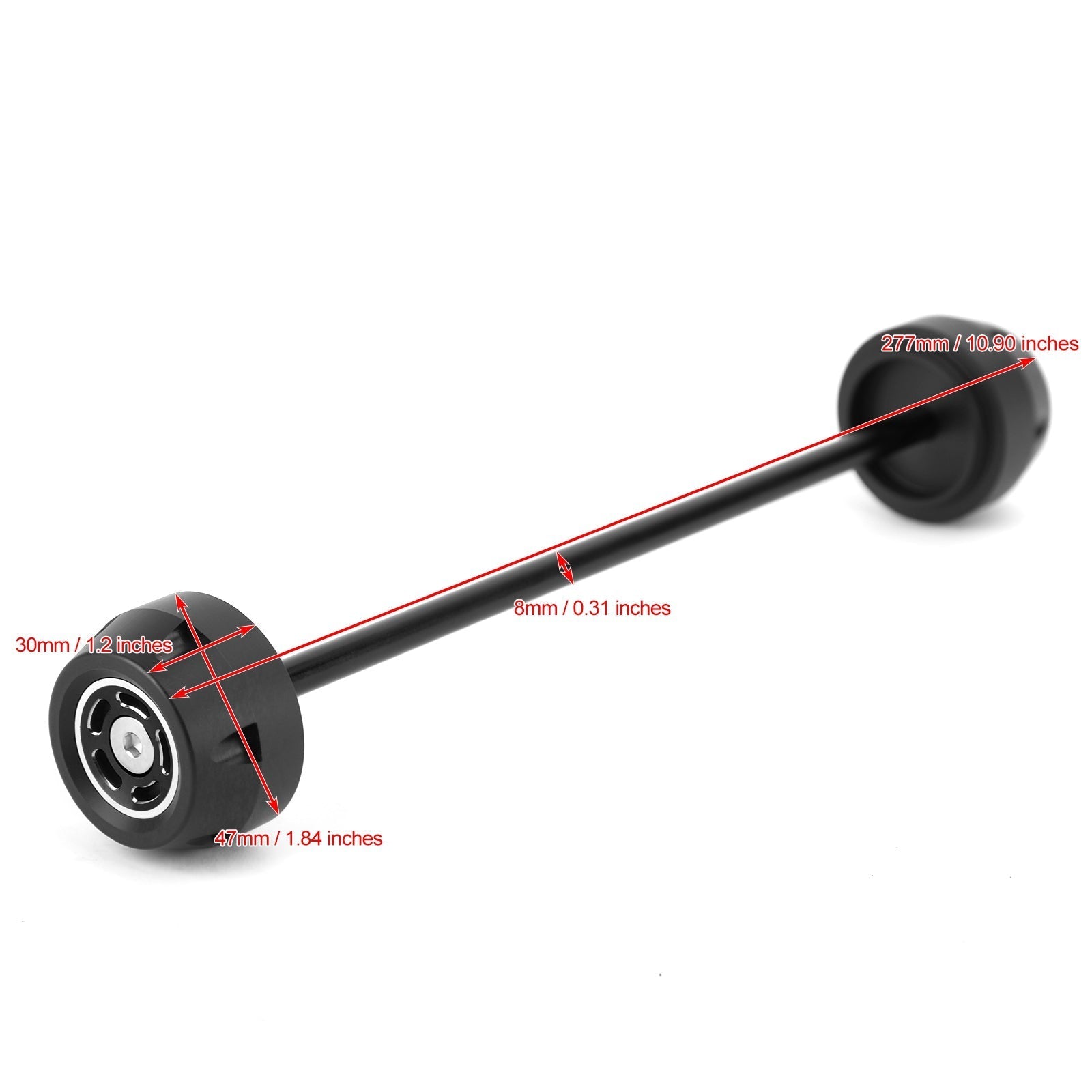 Areyourshop Front Spindle Bobbins Wheel Slider Fit for BMW F900R F900XR 2020 Generic