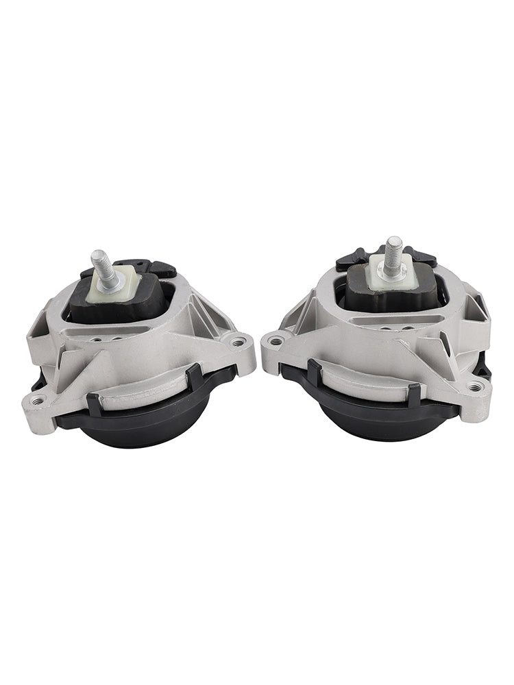 Left + Right Front Engine Motor Mount 22116787657 For BMW 320i F30 2012-2016 L4 2.0L