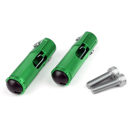 CNC Folding Foot Pegs Footpeg Rear Set Rest Racing For Universal Motorcycle