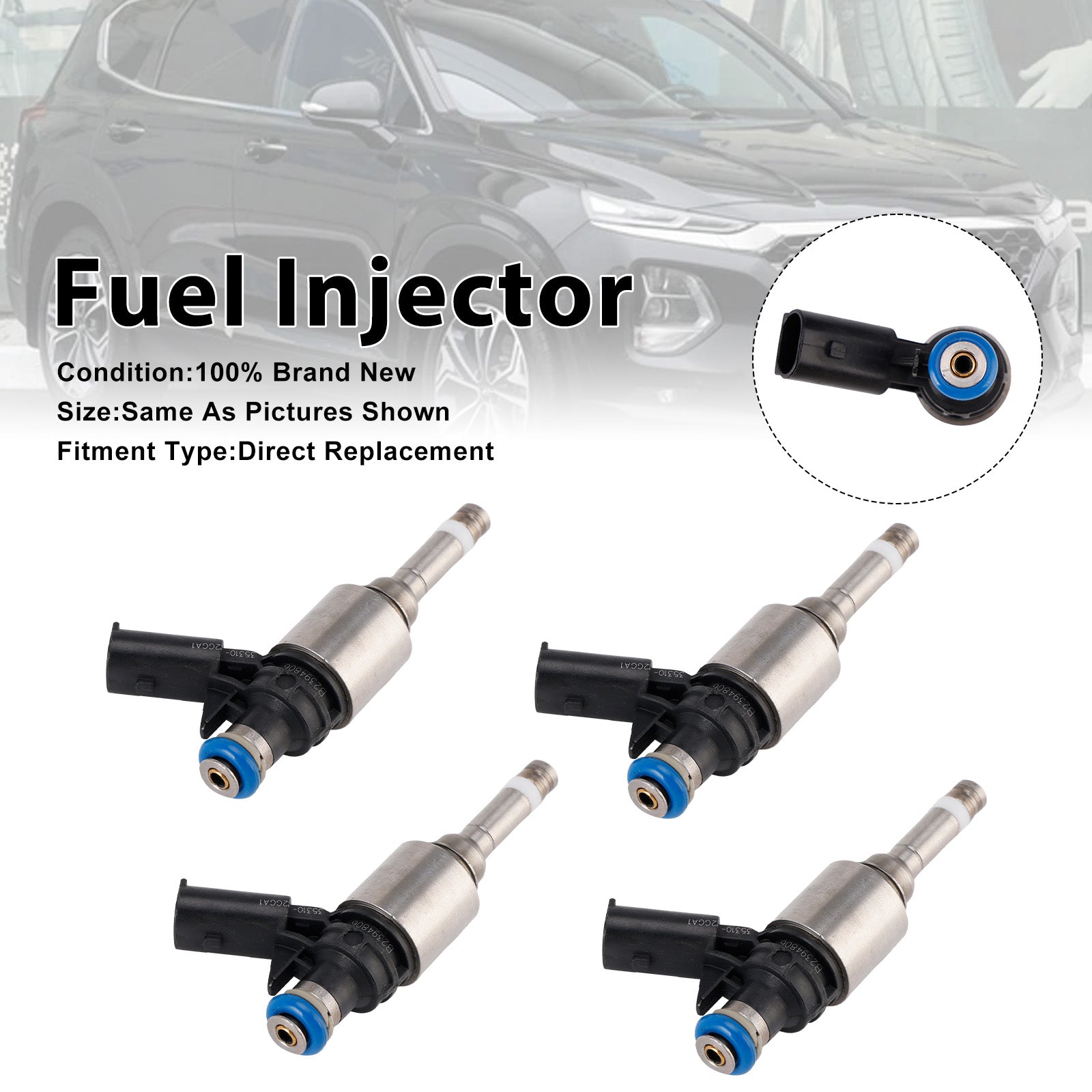 4Pcs Fuel Injector For Kia Optima 2016-2020 Sorento 2019-2020 35310-2GGA1