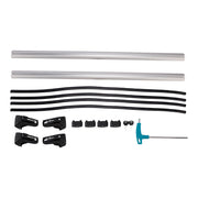 Universal Aluminium Car Roof Rack Luggage Carrier Cross Bar Rail Lockable 120CM