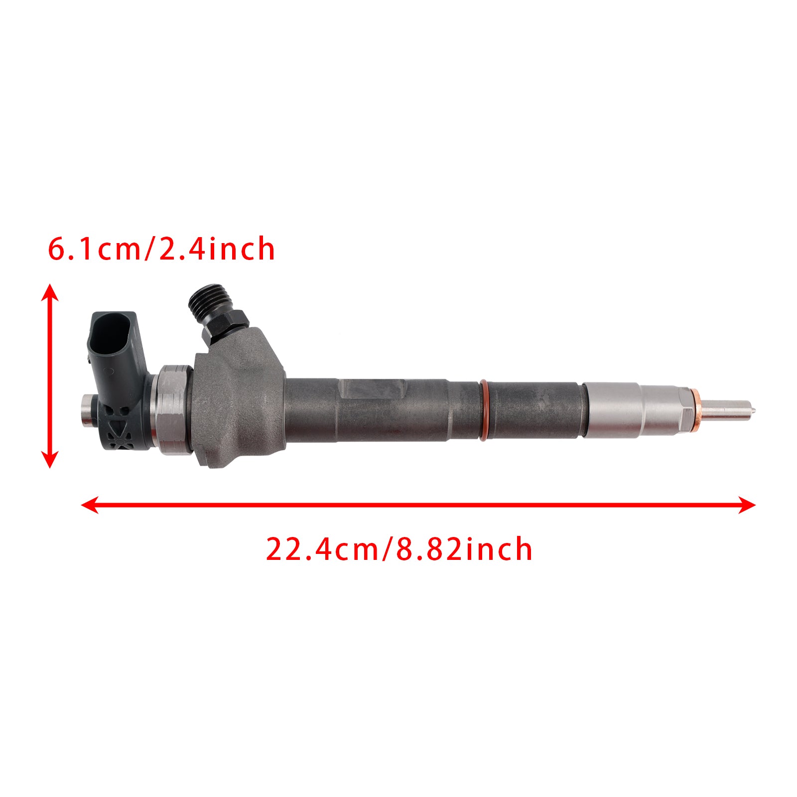 For Audi A1 A3 A4 A5 A6 C7 Q3 2.0 TDI 4PCS Fuel Injector 0445110646 0445110647