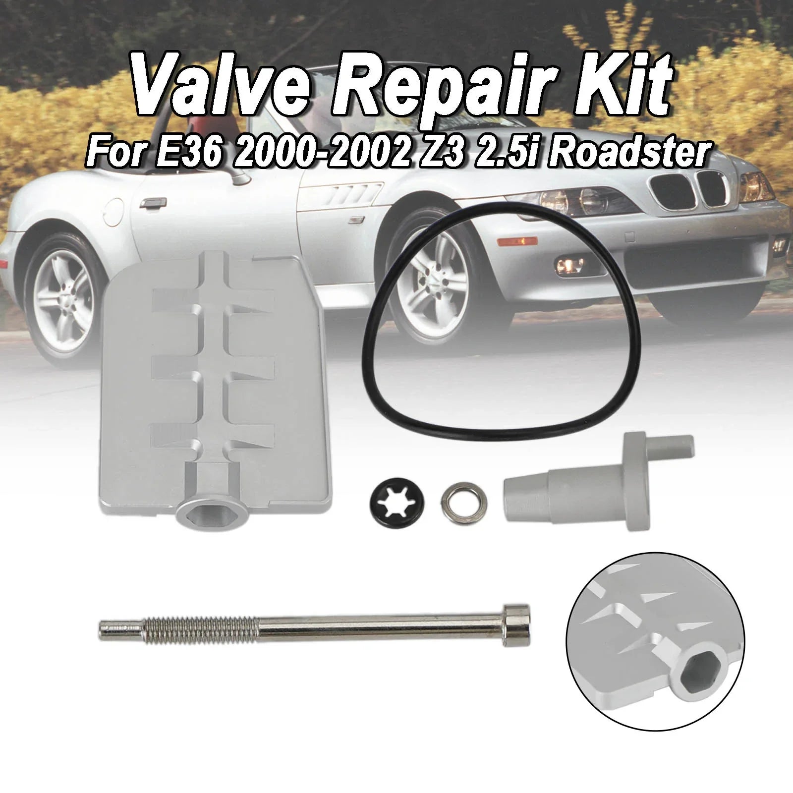 1999?2004 BMW E46 325xi Sedan Aluminium Valve Repair Kit Rebuild Rattle X8R0043, 11617544806, 11617502269, 7544806, 7502269