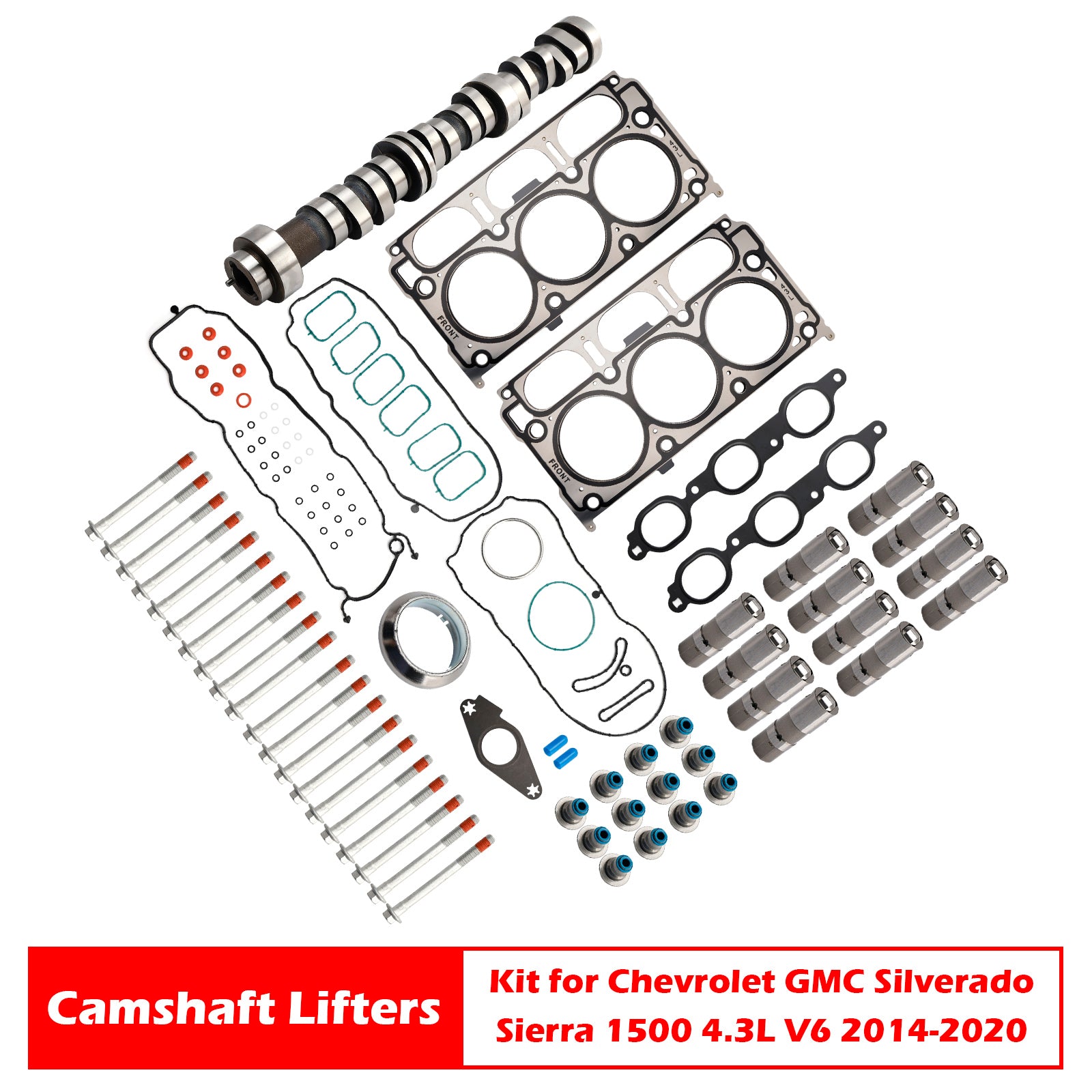 Camshaft Lifters Kit for Chevrolet GMC Silverado Sierra 1500 4.3L V6 2014-2020