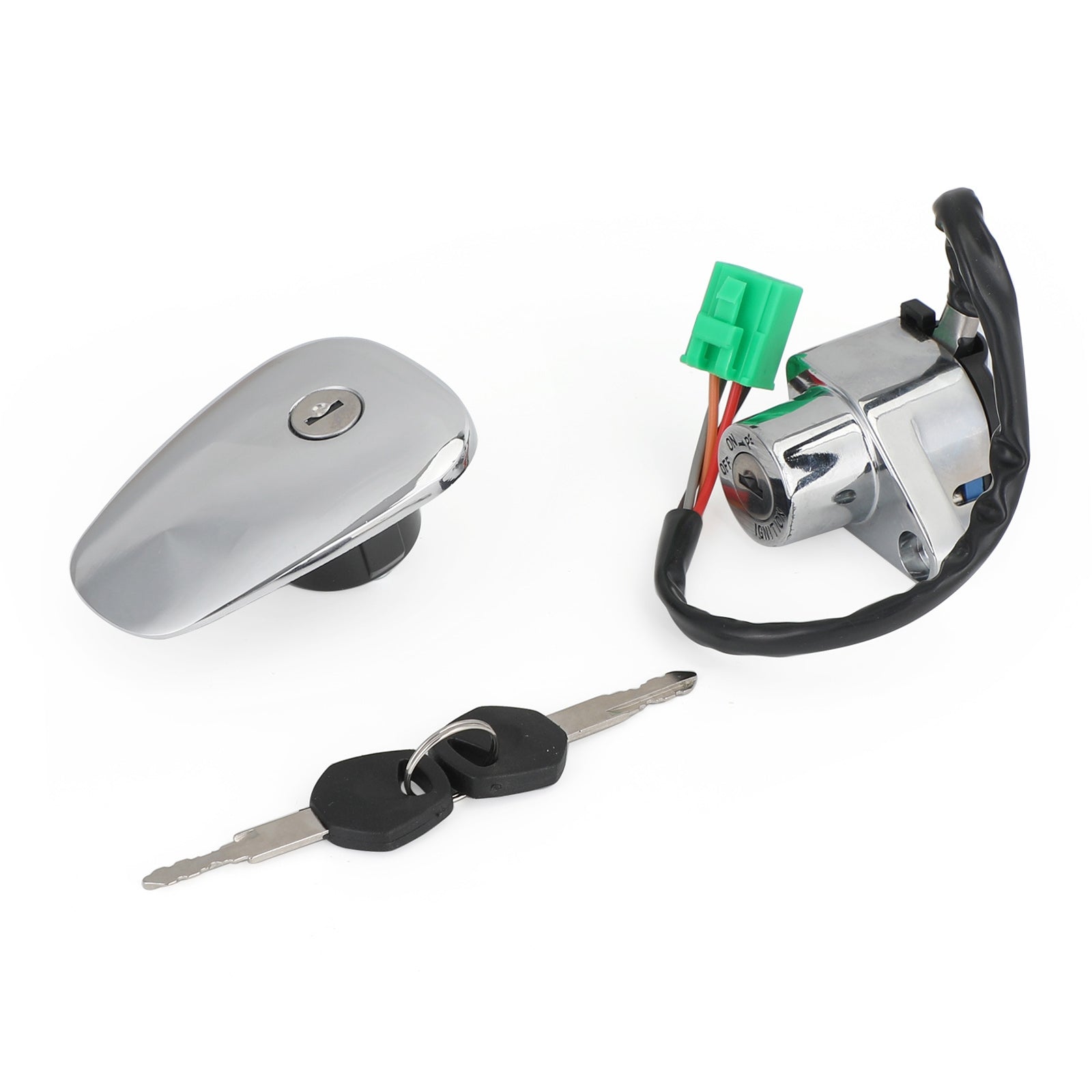 1986-1987 Suzuki VS700 Intruder 700 Ignition Switch Fuel Gas Cap 37110-38A04 44200-38820 37110-38B03 Generic