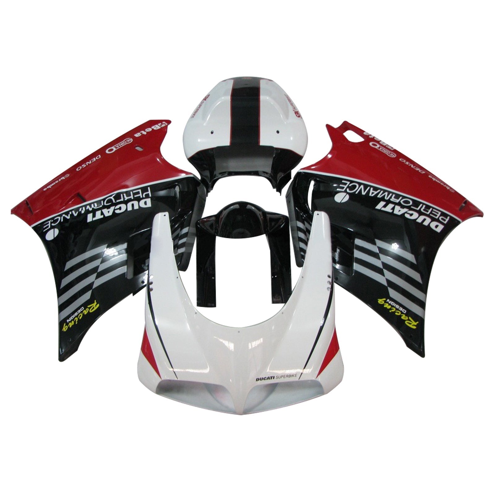 1996-2002 Ducati 996 748 916 998 Fairing Kit Bodywork ABS #103