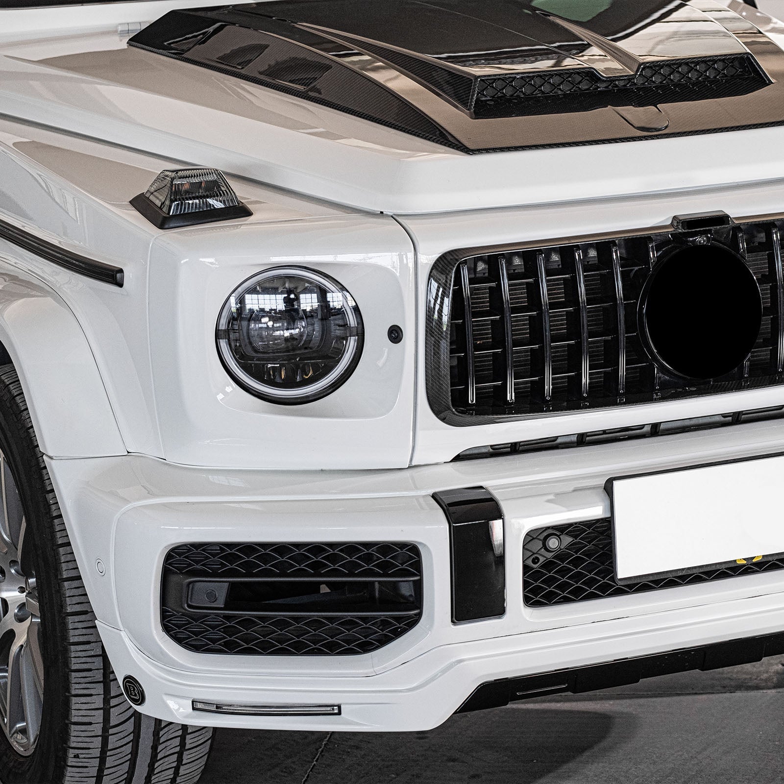 Front Grille Grill Trim Fit Mercedes Benz G-Class W465 2025+ Upgrade To B900 Style