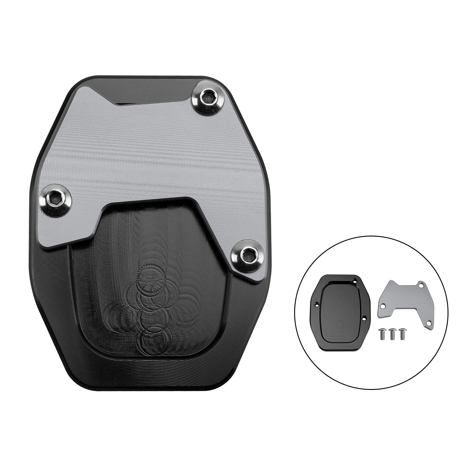 Kickstand Enlarge Plate Pad fit for Honda X-ADV 750 NSS750 2021-2025 Foza 750 2021-2023