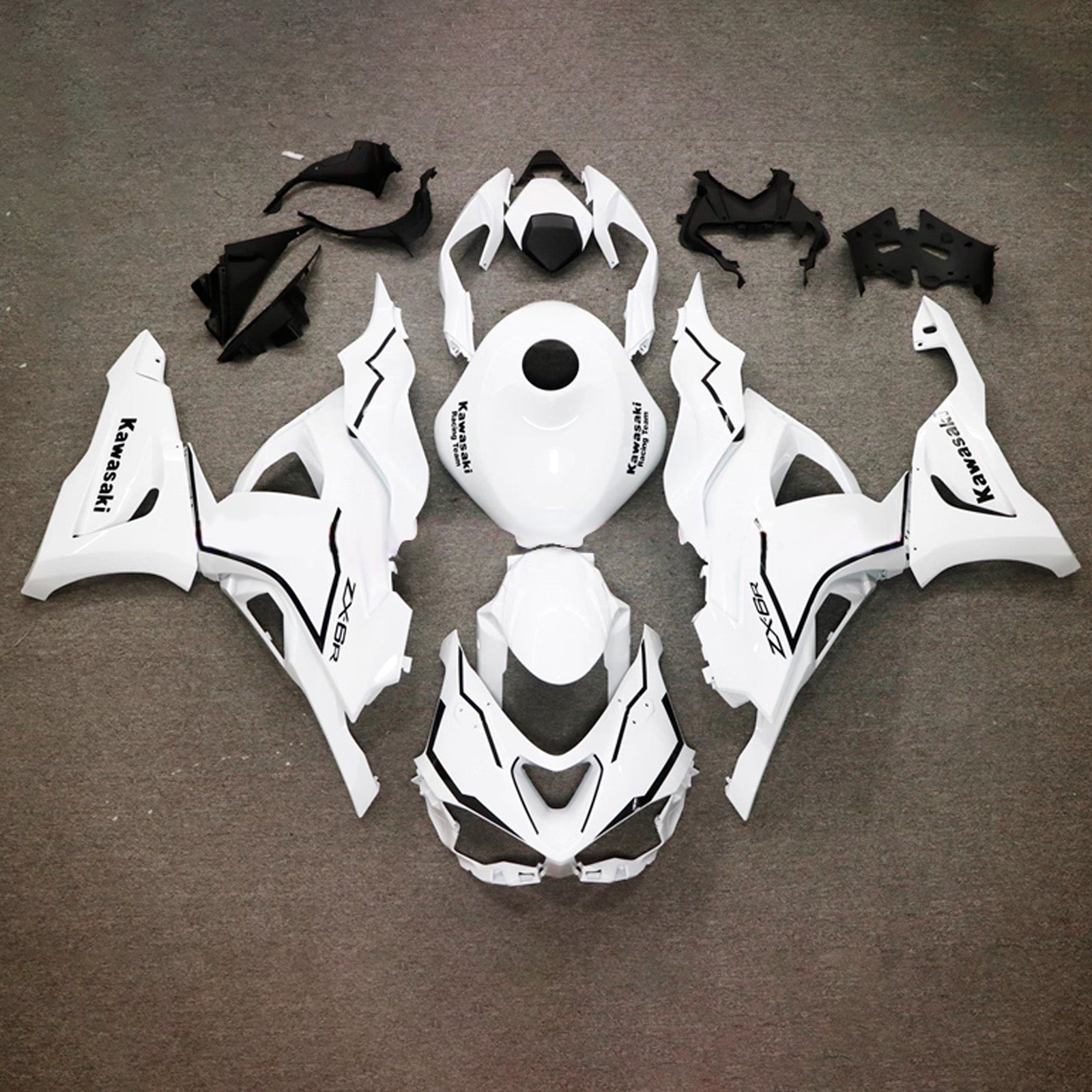 Injection Fairing Kit Bodywork Plastic ABS fit For Kawasaki ZX-6R 2024-2025