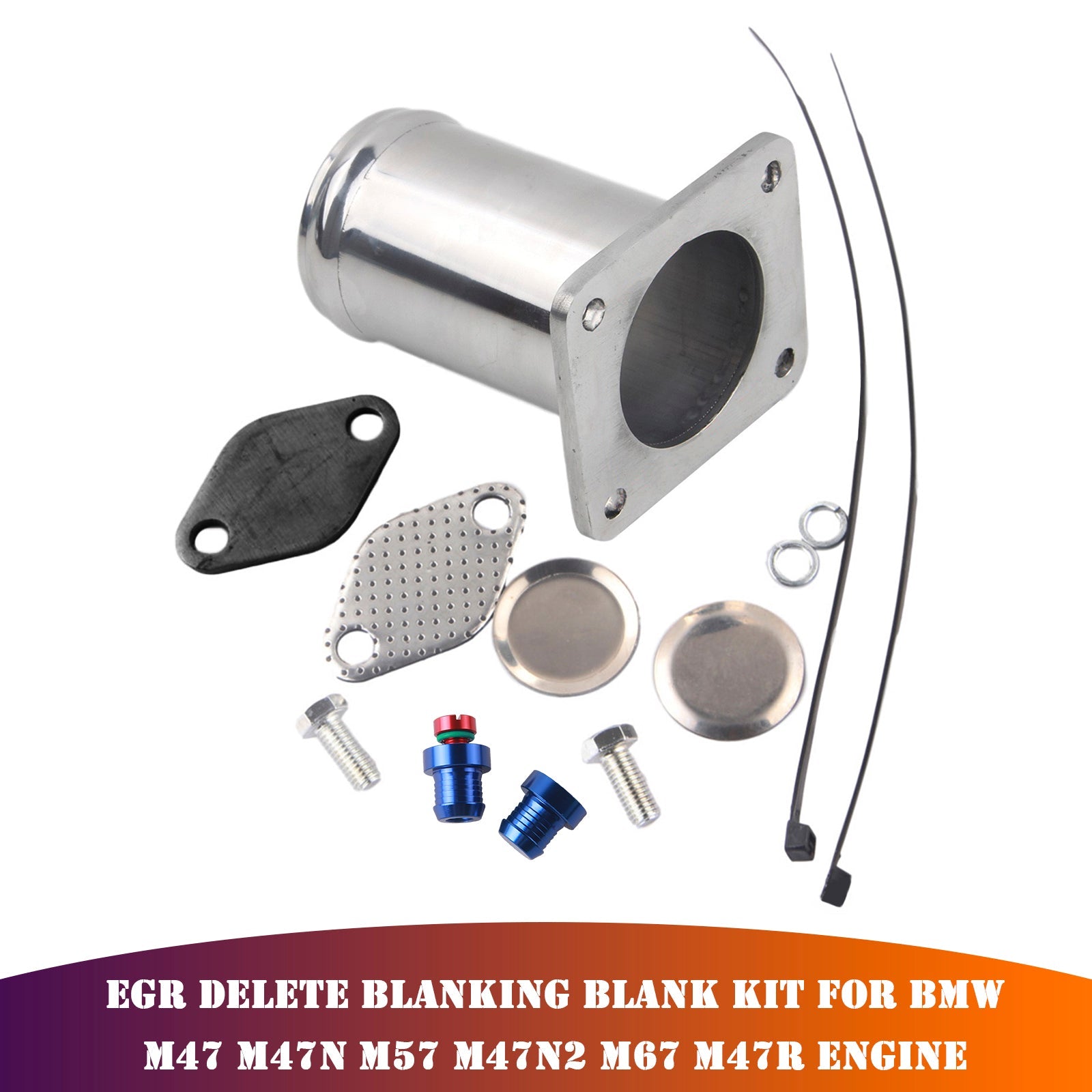 2000-2003 BMW X5 E53 3.0d EGR Delete Blanking Blank Kit