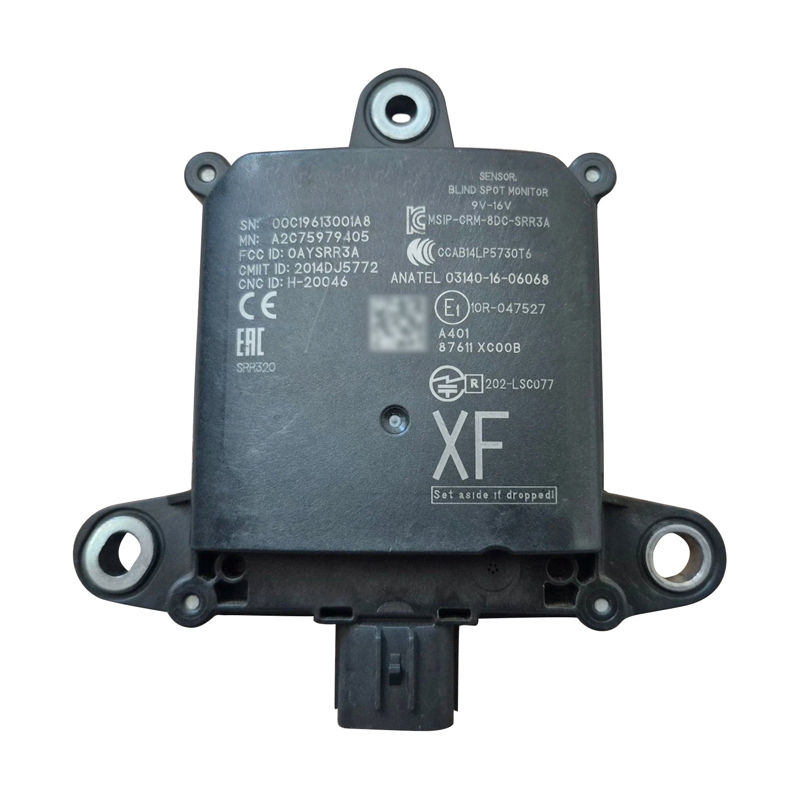 Rear Blind Spot Radar Sensor Module 87611-XC00B For Subaru Impreza Ascent 2017-2019