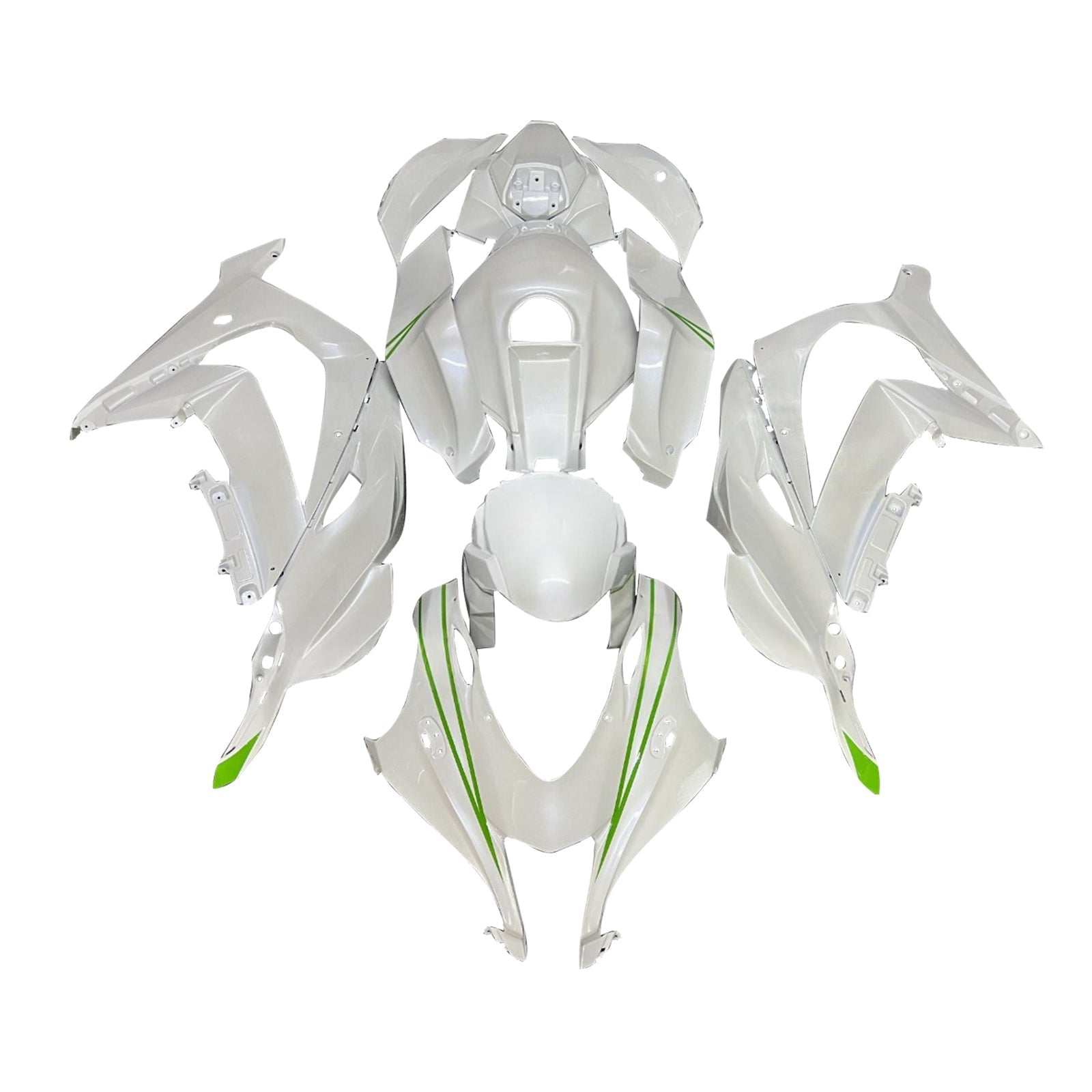 Injection Fairing Kit Bodywork Plastic ABS fit For Kawasaki ZX10R 2016-2020