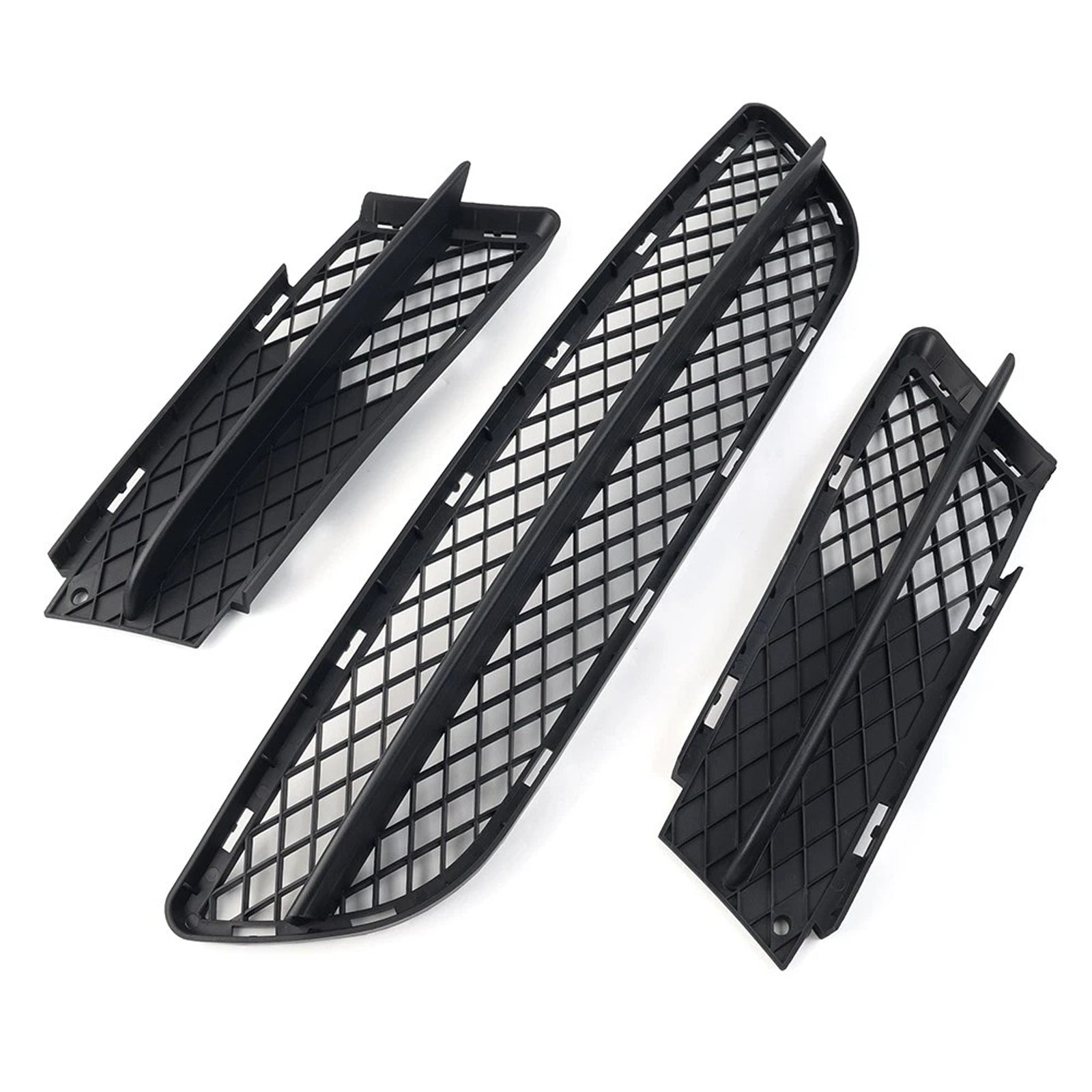 Front Bumper Lower Grille Set For BMW 3 Series E90 E91 2006-2008 51117134074