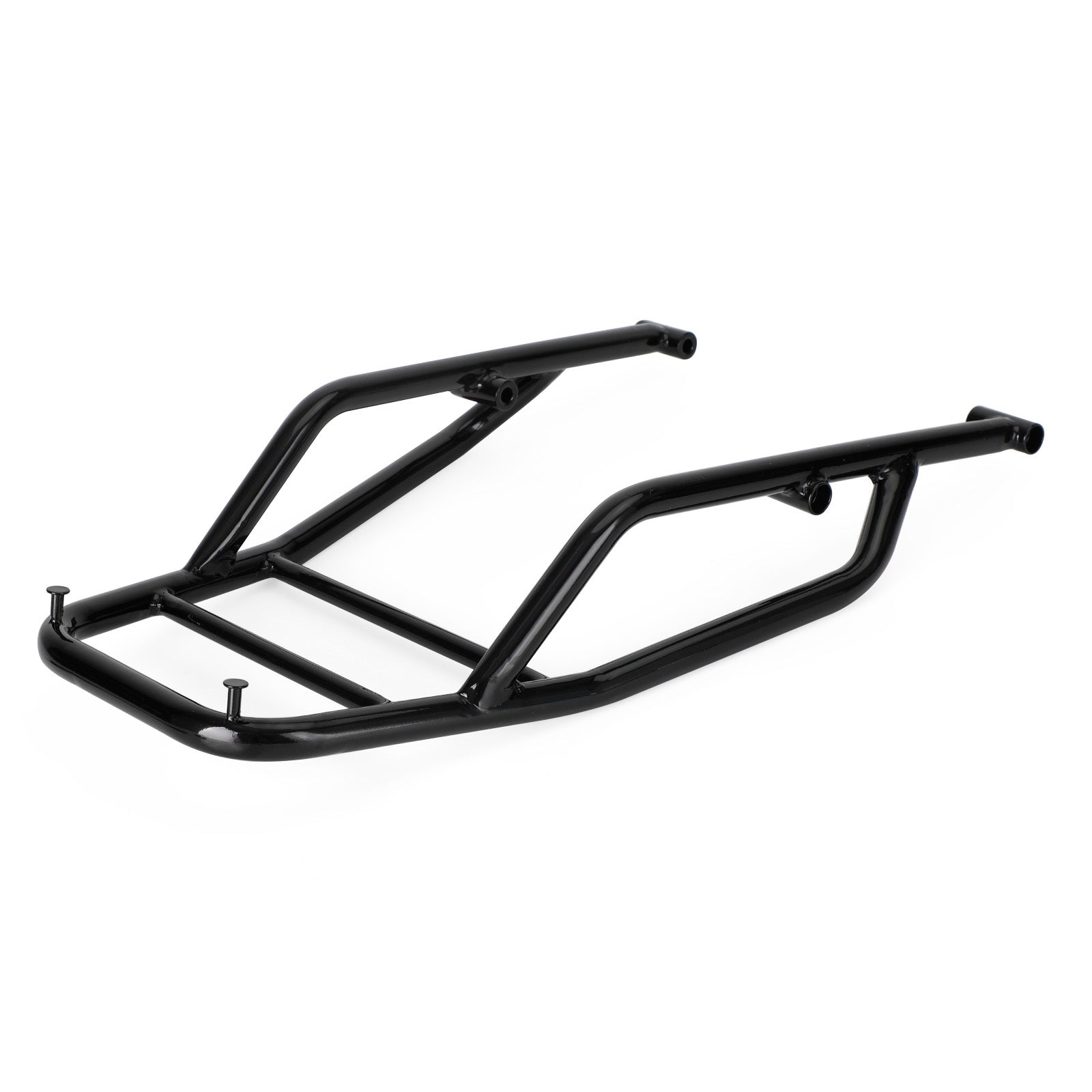 BRIGHT BLACK REAR CARRIER LUGGAGE RACK FOR METEOR 350 2021-2022