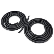 2003-2009 For Hummer H2 2Pcs Front/Rear Door Rubber Seal Weatherstrip